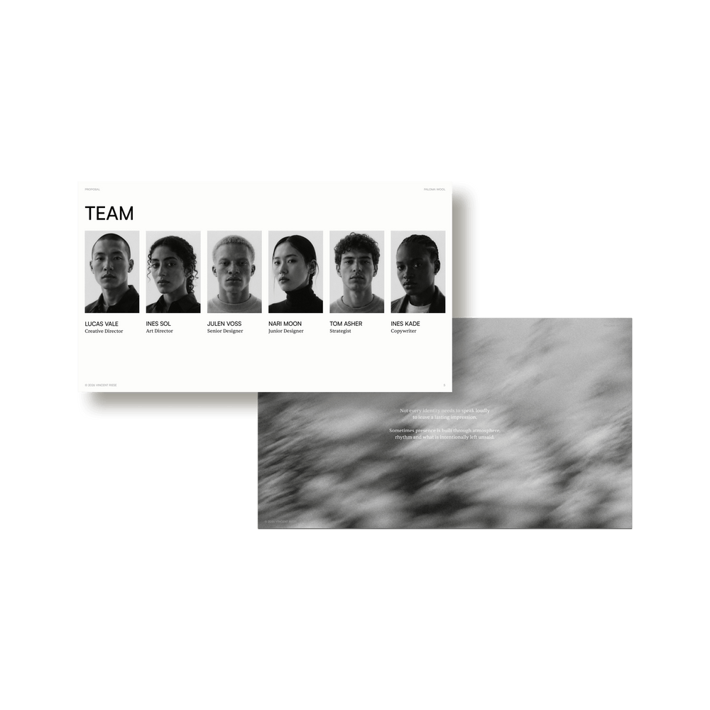 Project Proposal by Vincent Riese - Studio Standard
