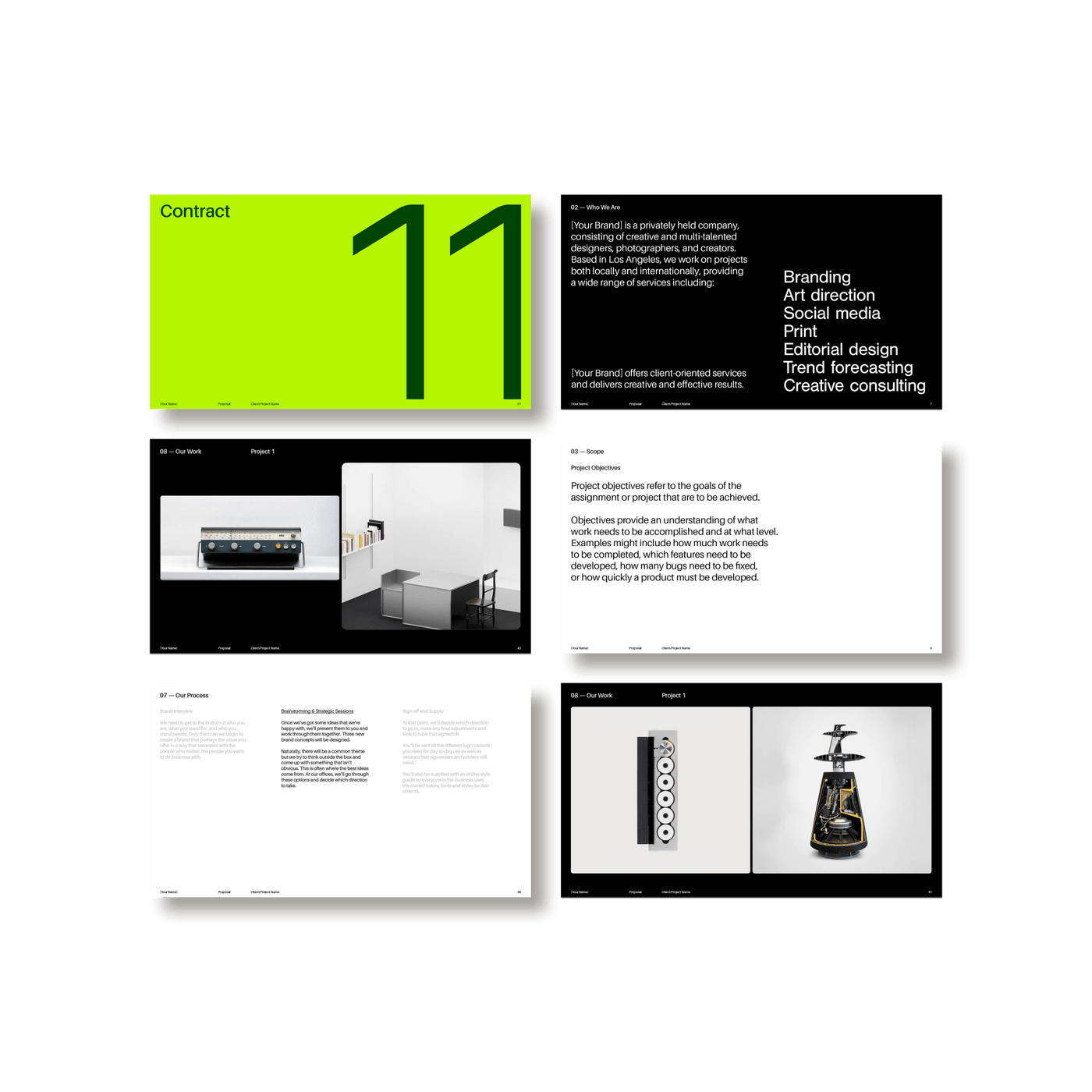Proposal Template - Studio Standard
