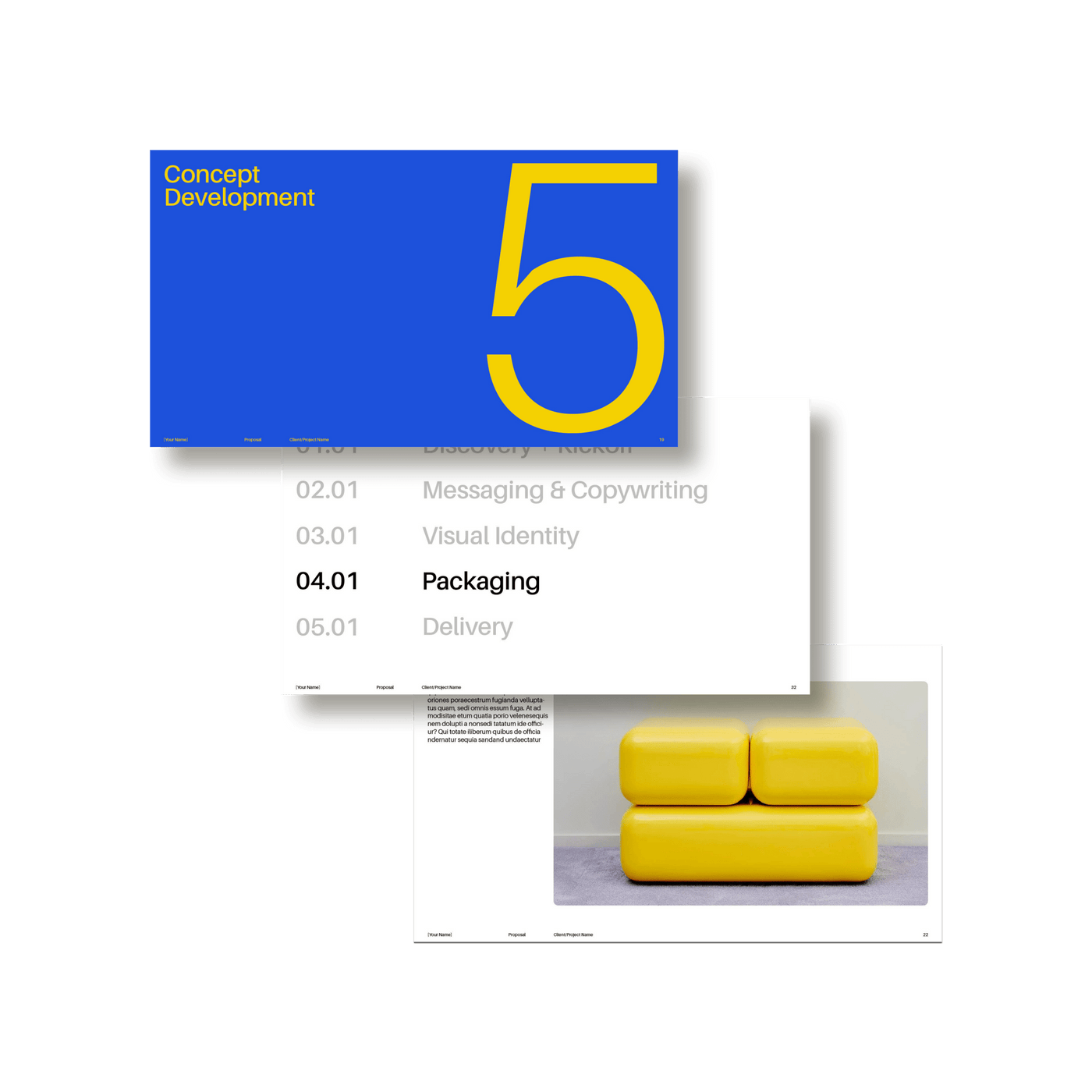 Proposal Template - Studio Standard