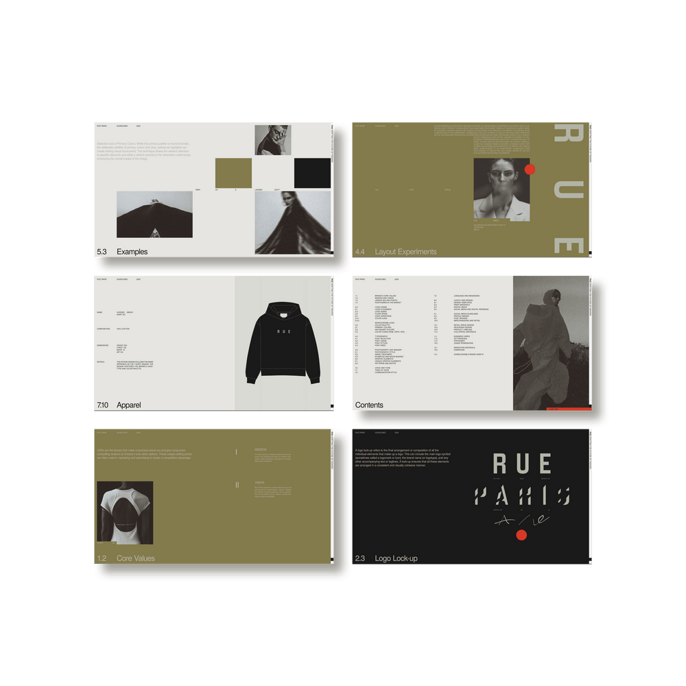 RUE Brand Guidelines - Studio Standard