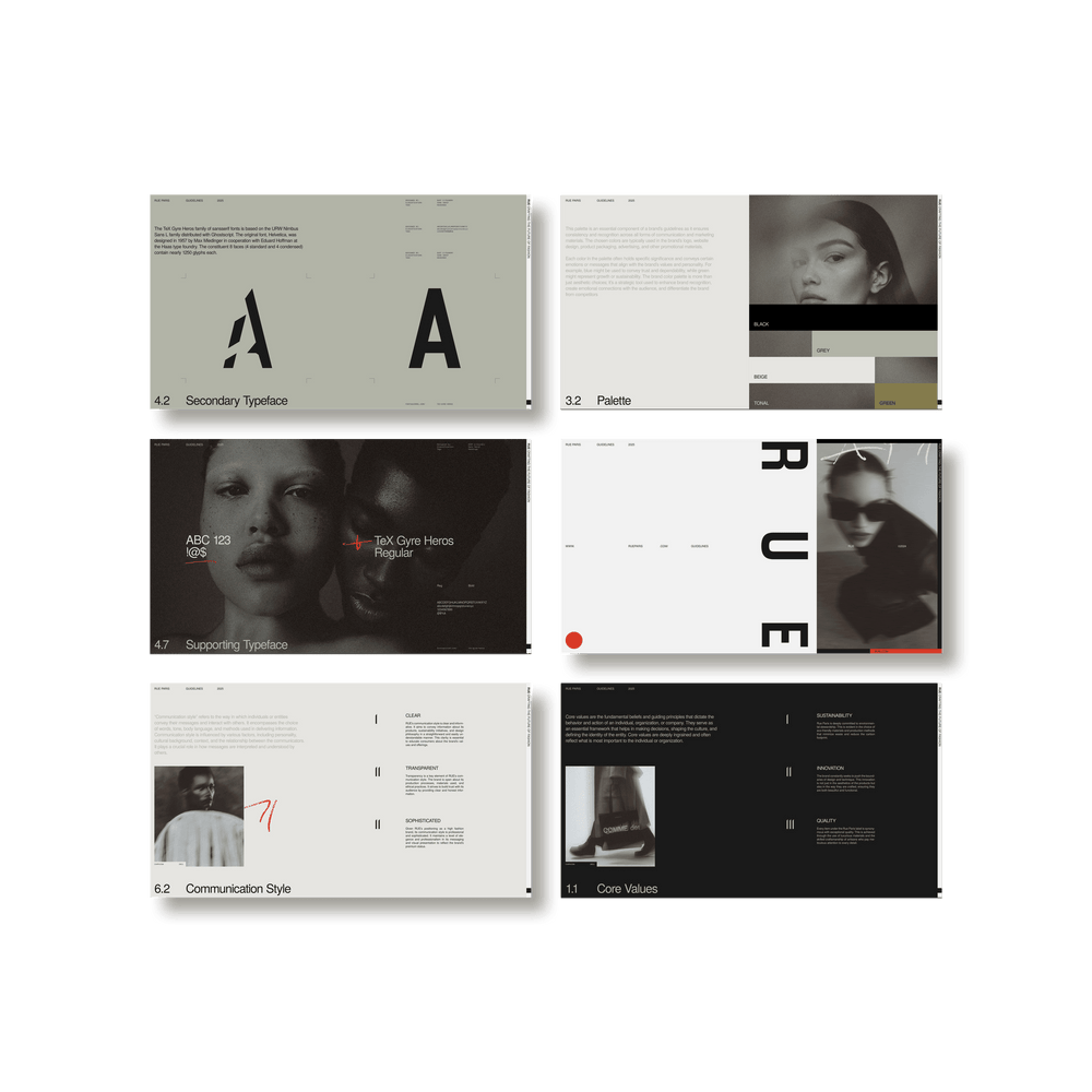 RUE Brand Guidelines - Studio Standard