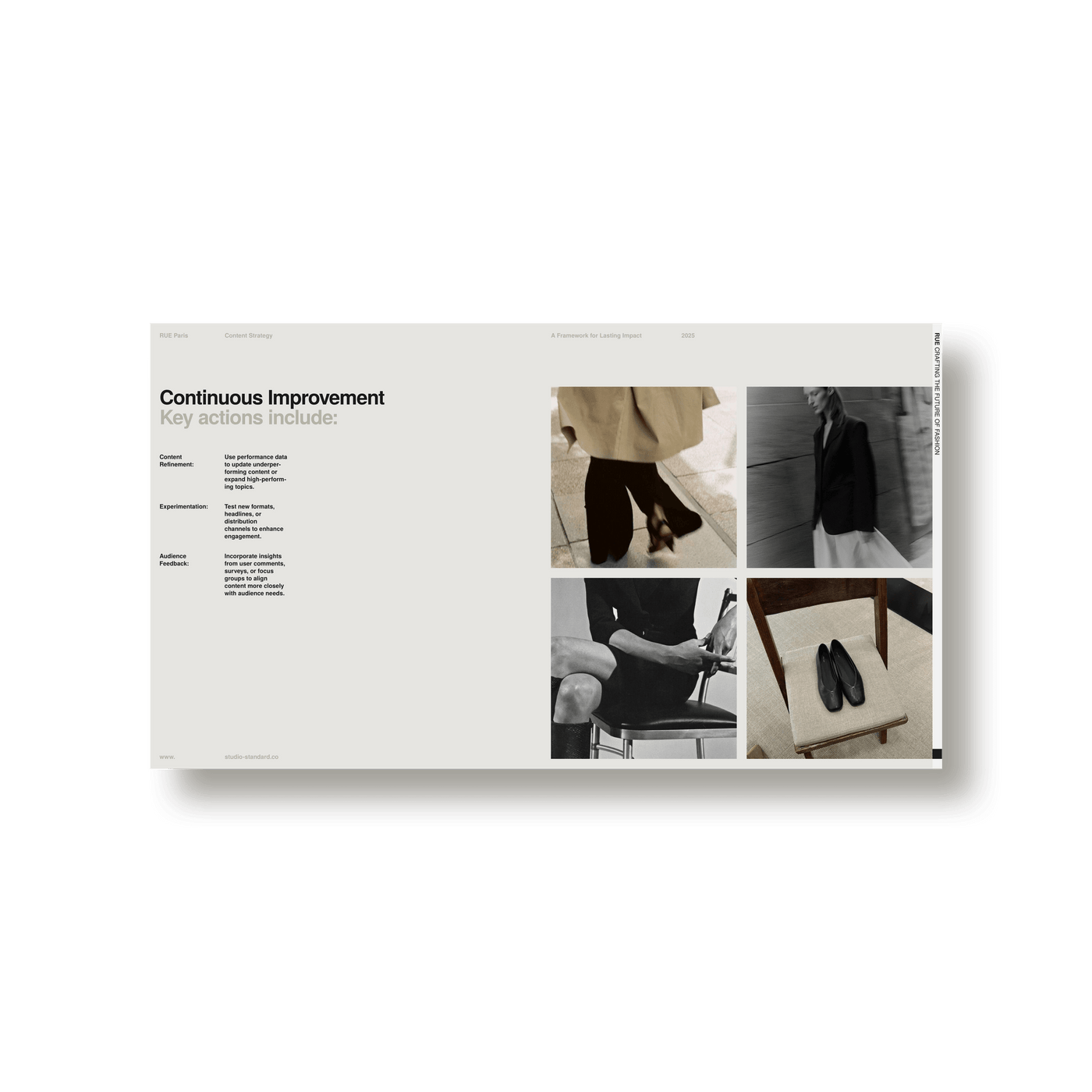 RUE Content Strategy - Studio Standard