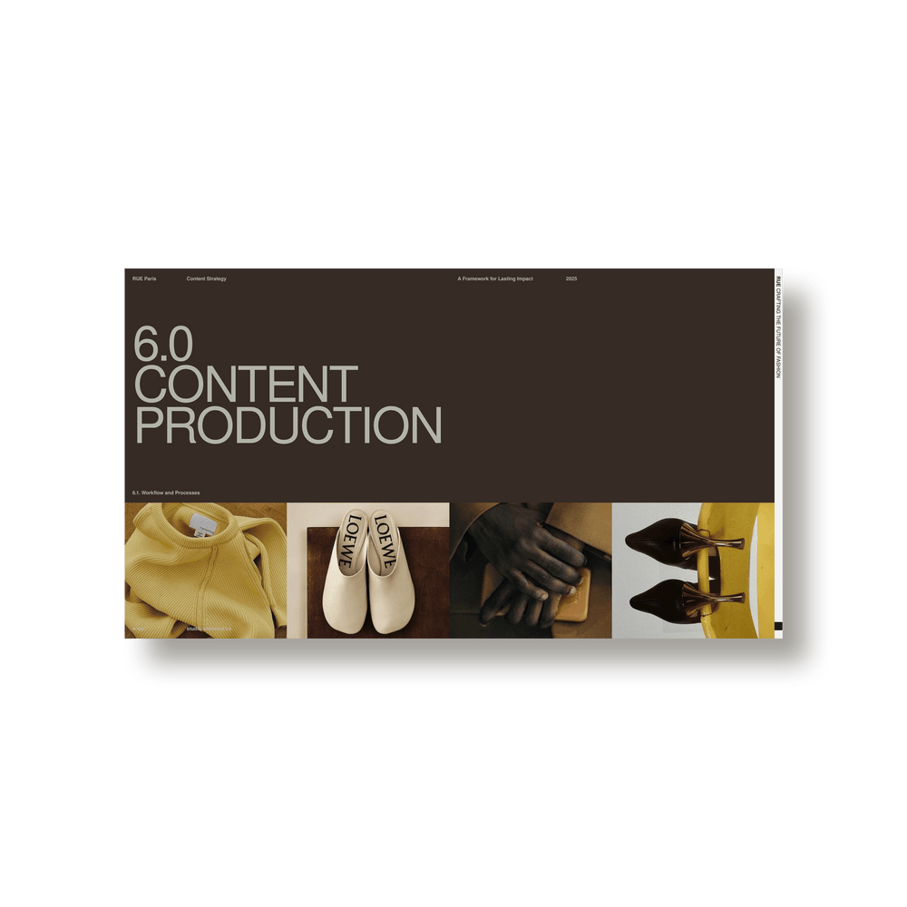 RUE Content Strategy - Studio Standard