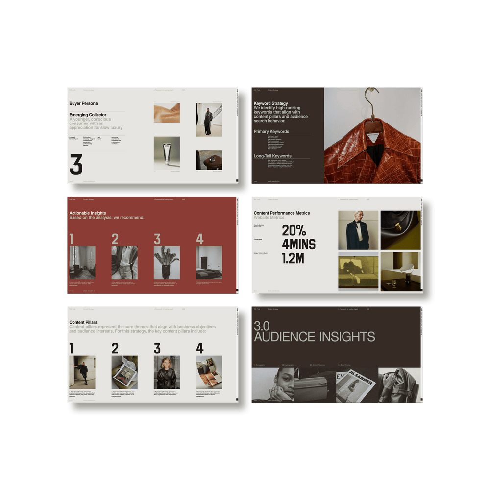 RUE Content Strategy - Studio Standard