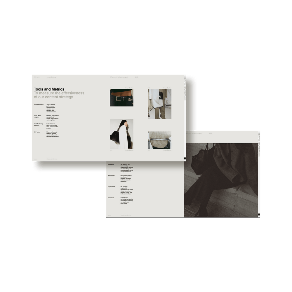 RUE Content Strategy - Studio Standard