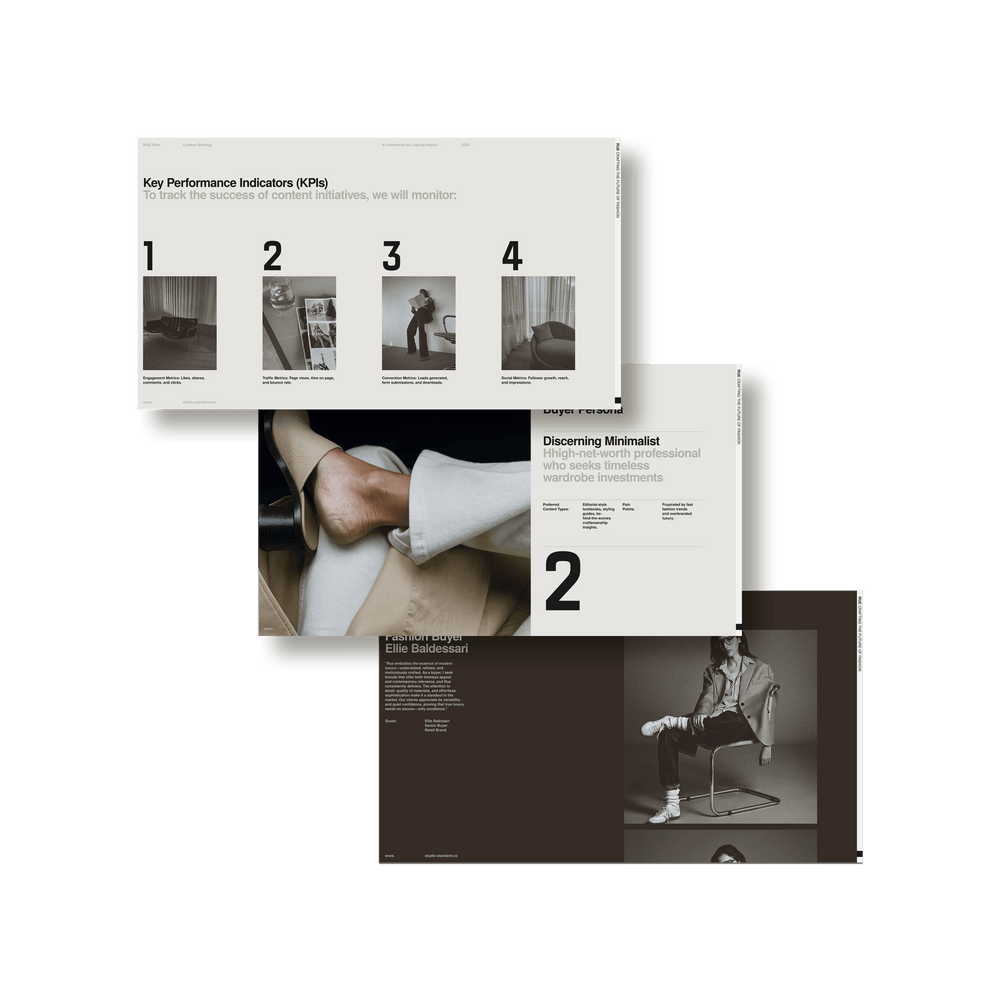 RUE Content Strategy - Studio Standard