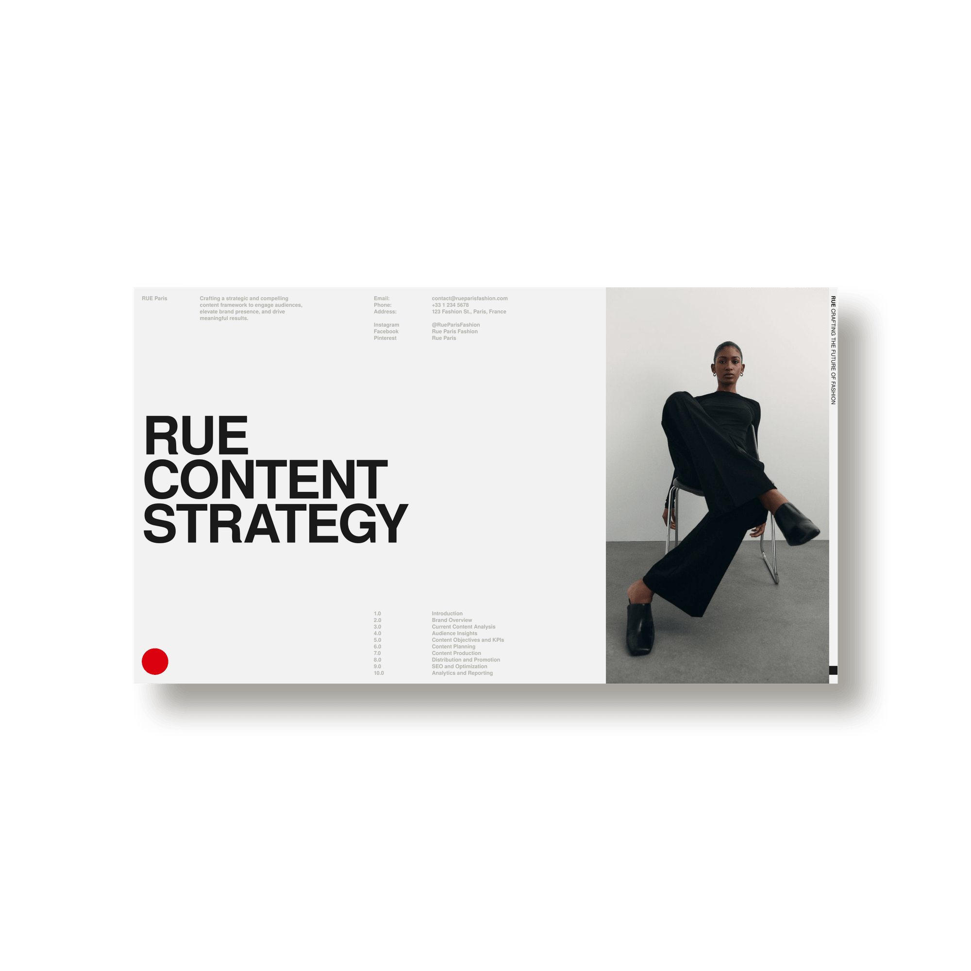 RUE Content Strategy - Studio Standard