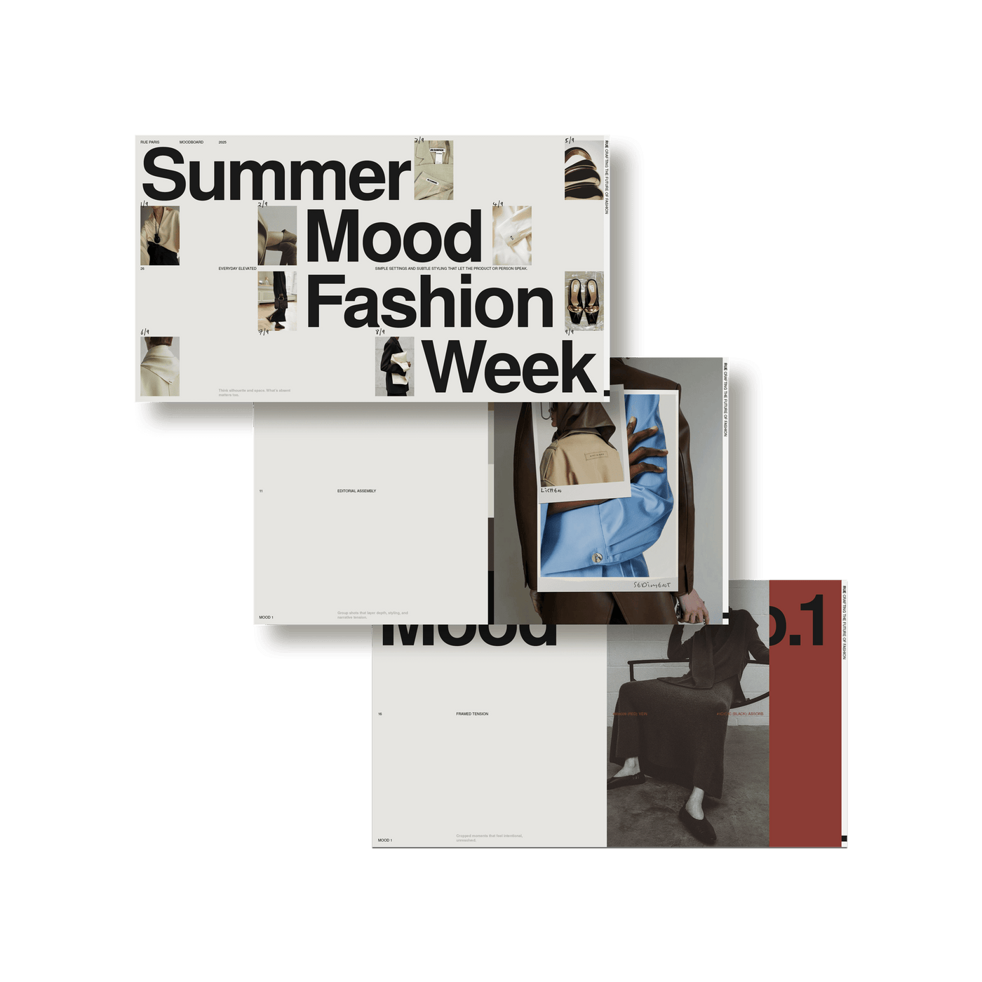 RUE Moodboards and Creative Direction - Studio Standard