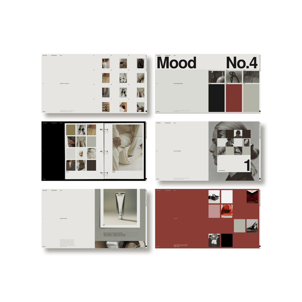 RUE Moodboards and Creative Direction - Studio Standard
