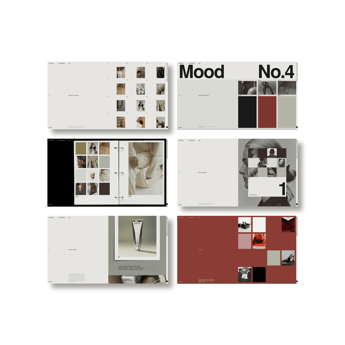 RUE Moodboards and Creative Direction - Studio Standard