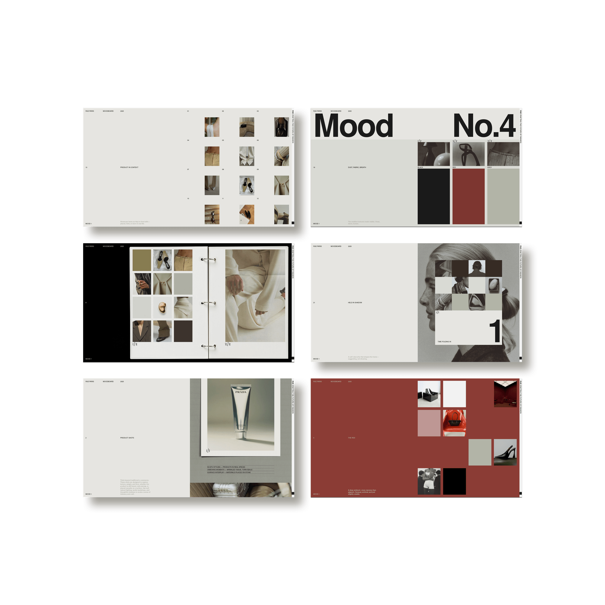 RUE Moodboards and Creative Direction - Studio Standard