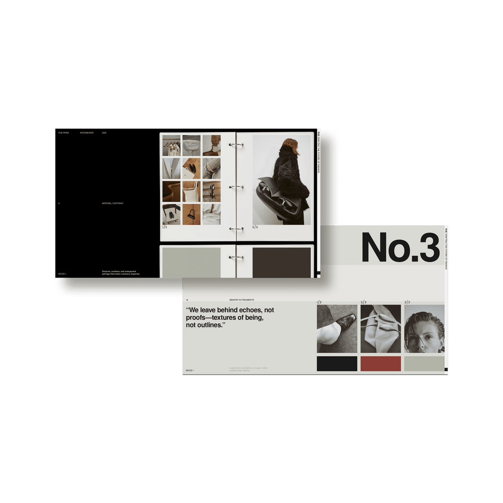 RUE Moodboards and Creative Direction - Studio Standard