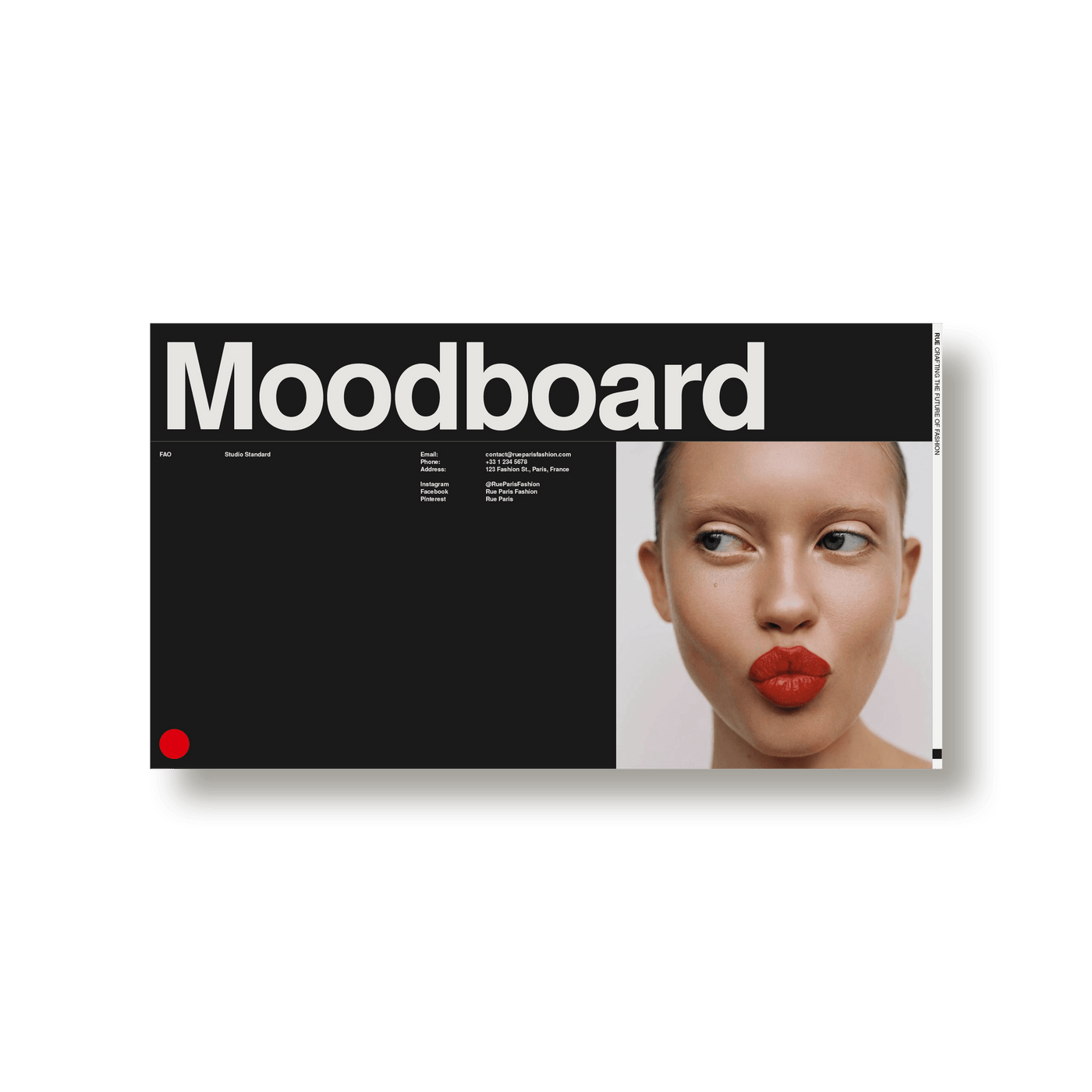 RUE Moodboards and Creative Direction - Studio Standard