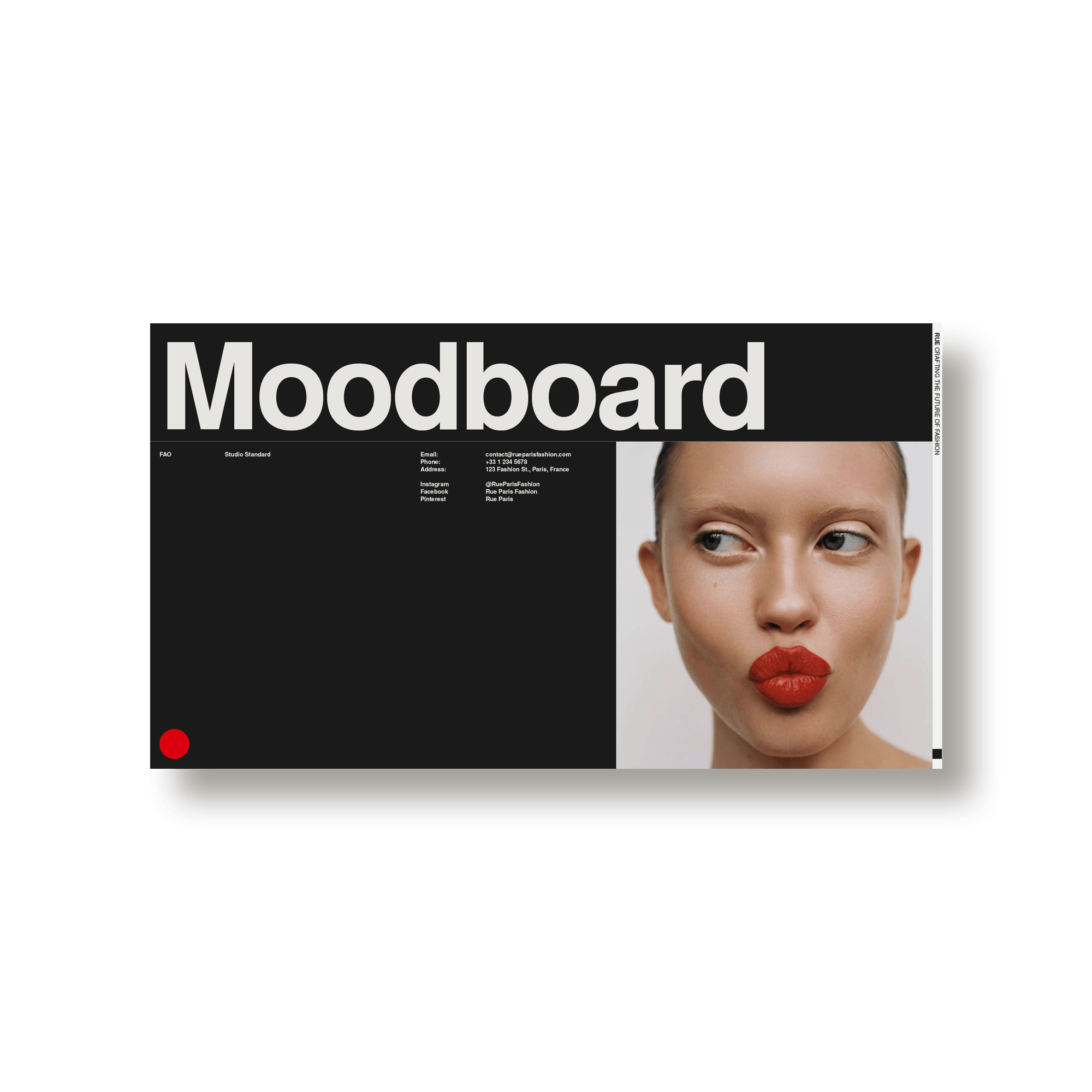 RUE Moodboards and Creative Direction - Studio Standard