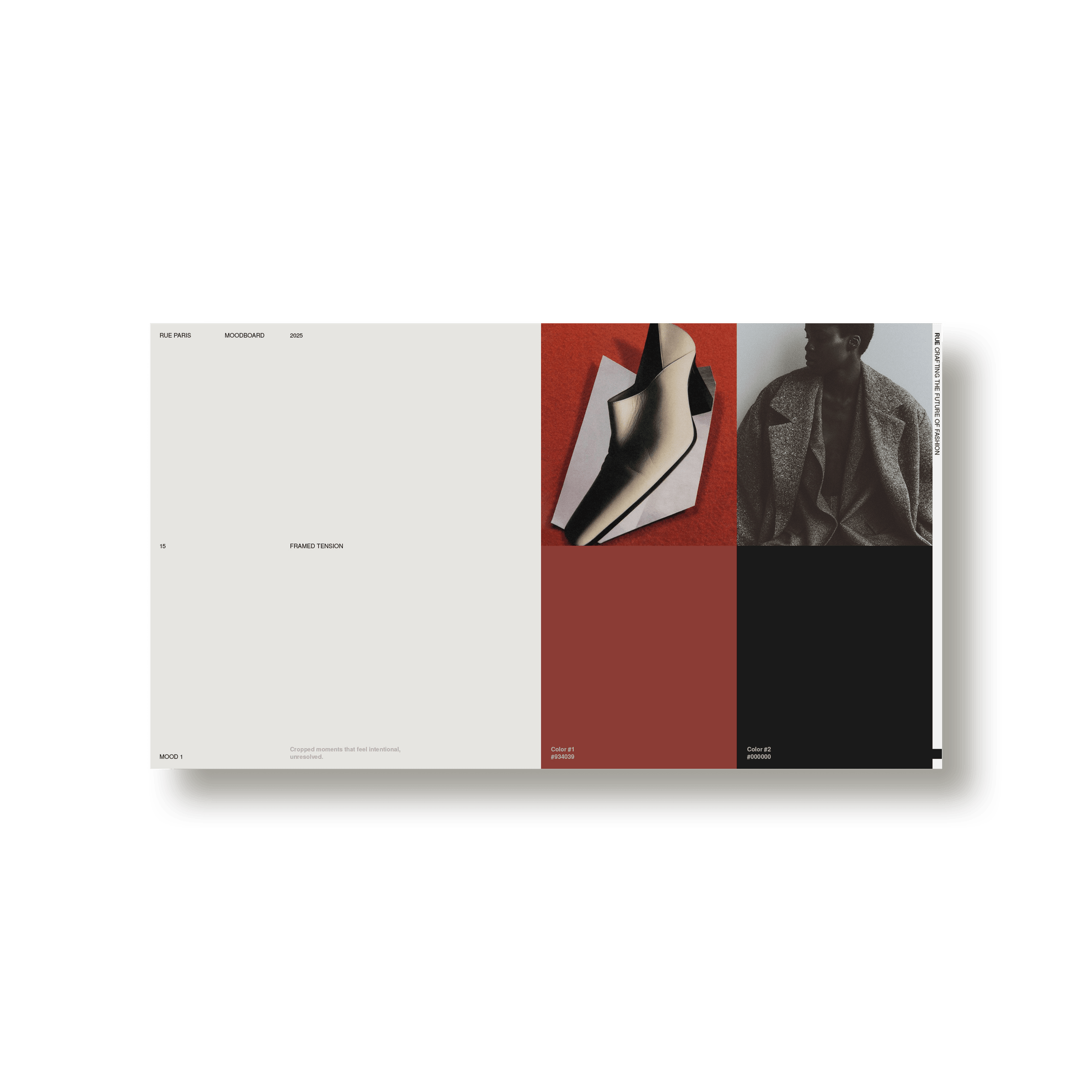 RUE Moodboards and Creative Direction - Studio Standard