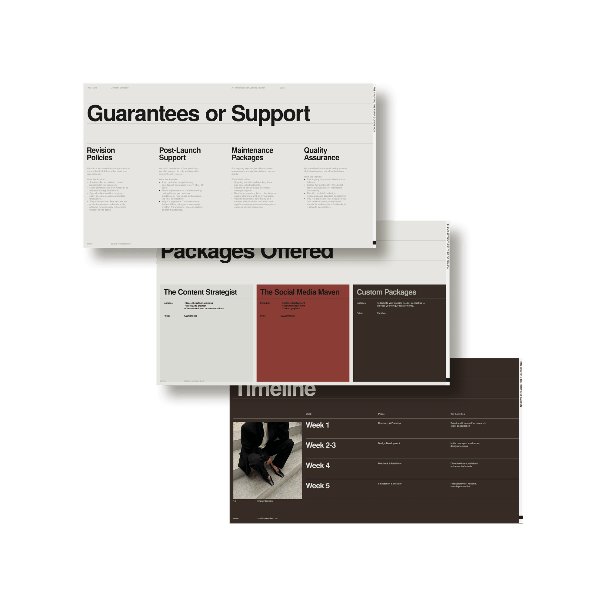 RUE Services Guide - Studio Standard