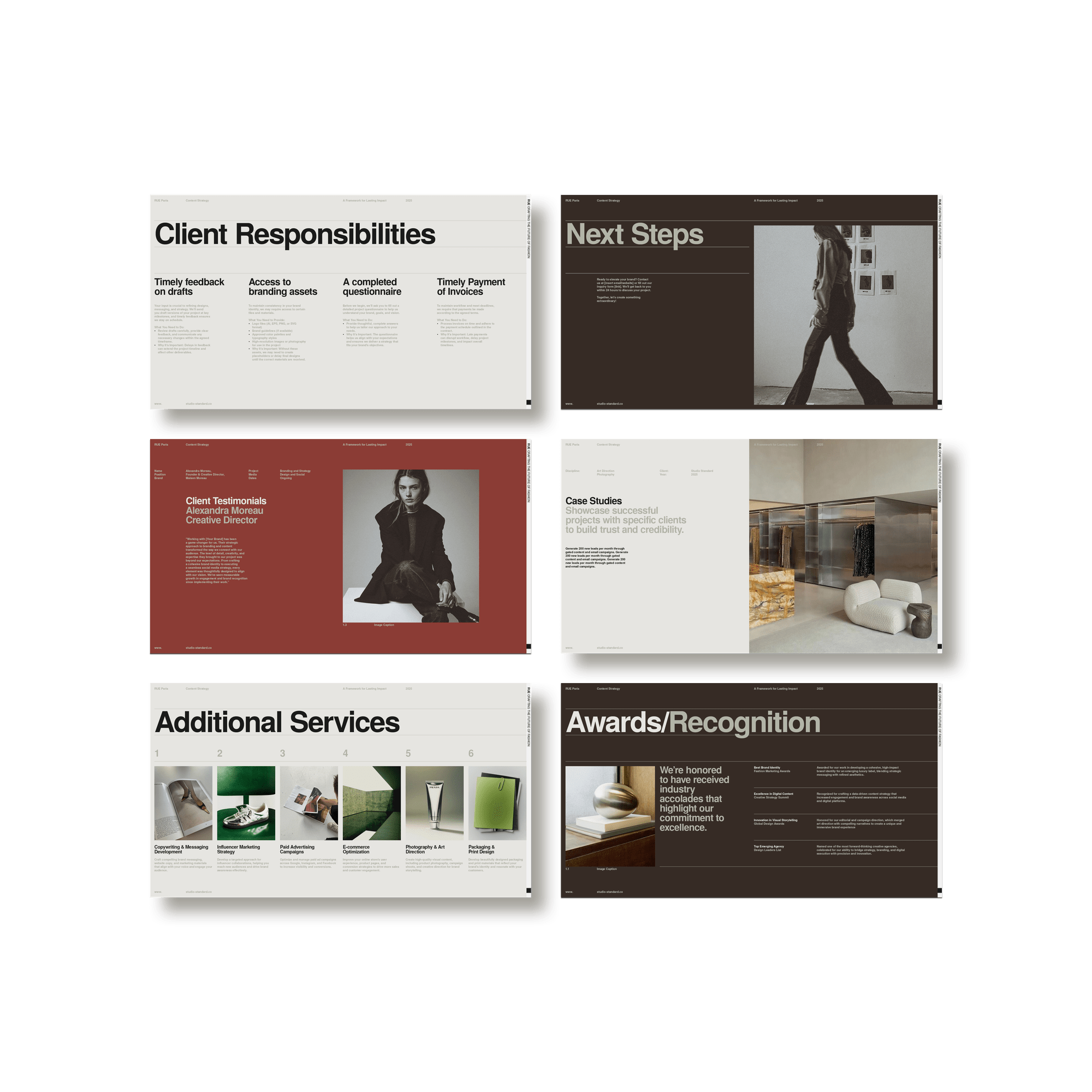 RUE Services Guide - Studio Standard