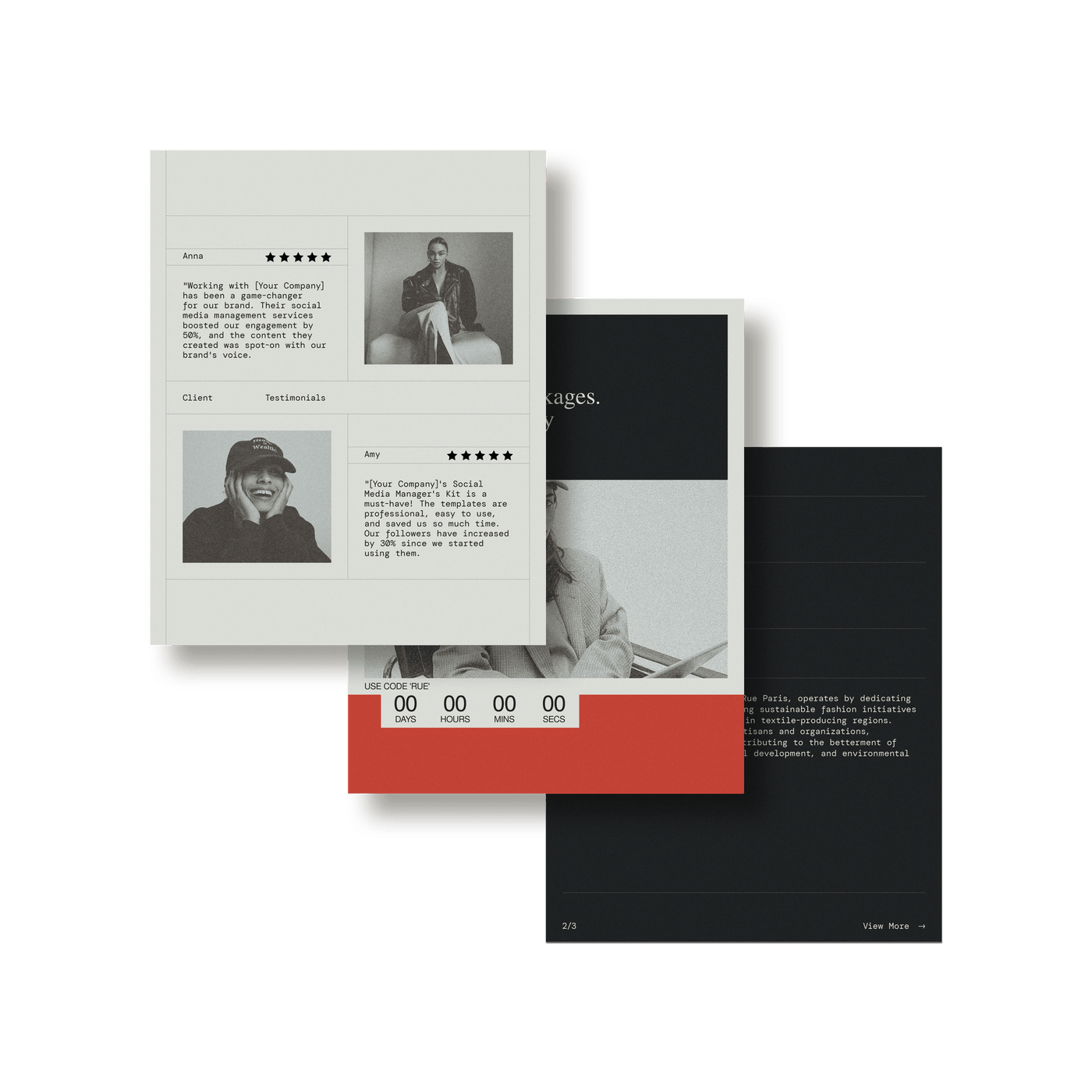 RUE Social Media Kit II - Studio Standard