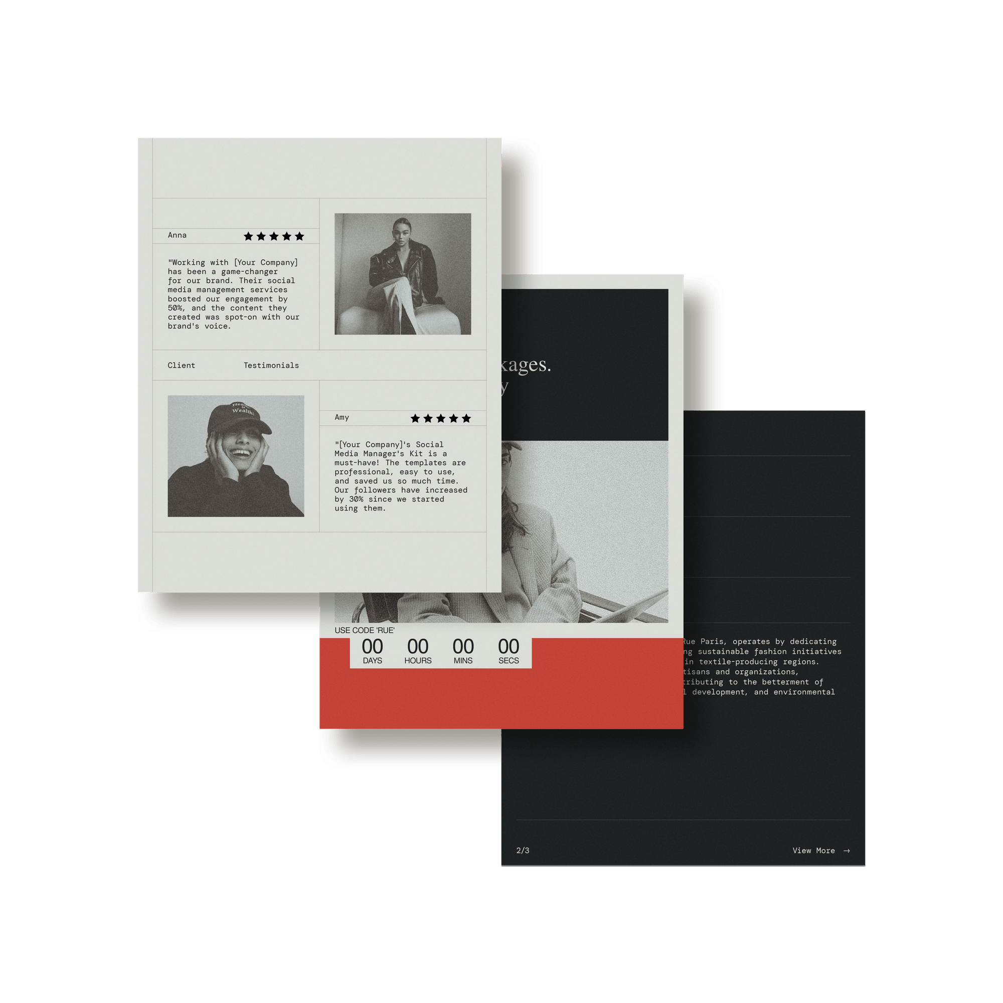 RUE Social Media Kit II - Studio Standard
