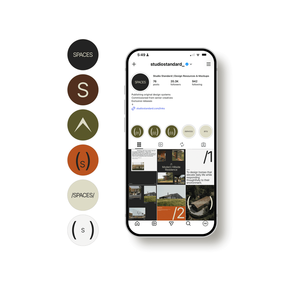 Spaces — Social Media Posts - Studio Standard