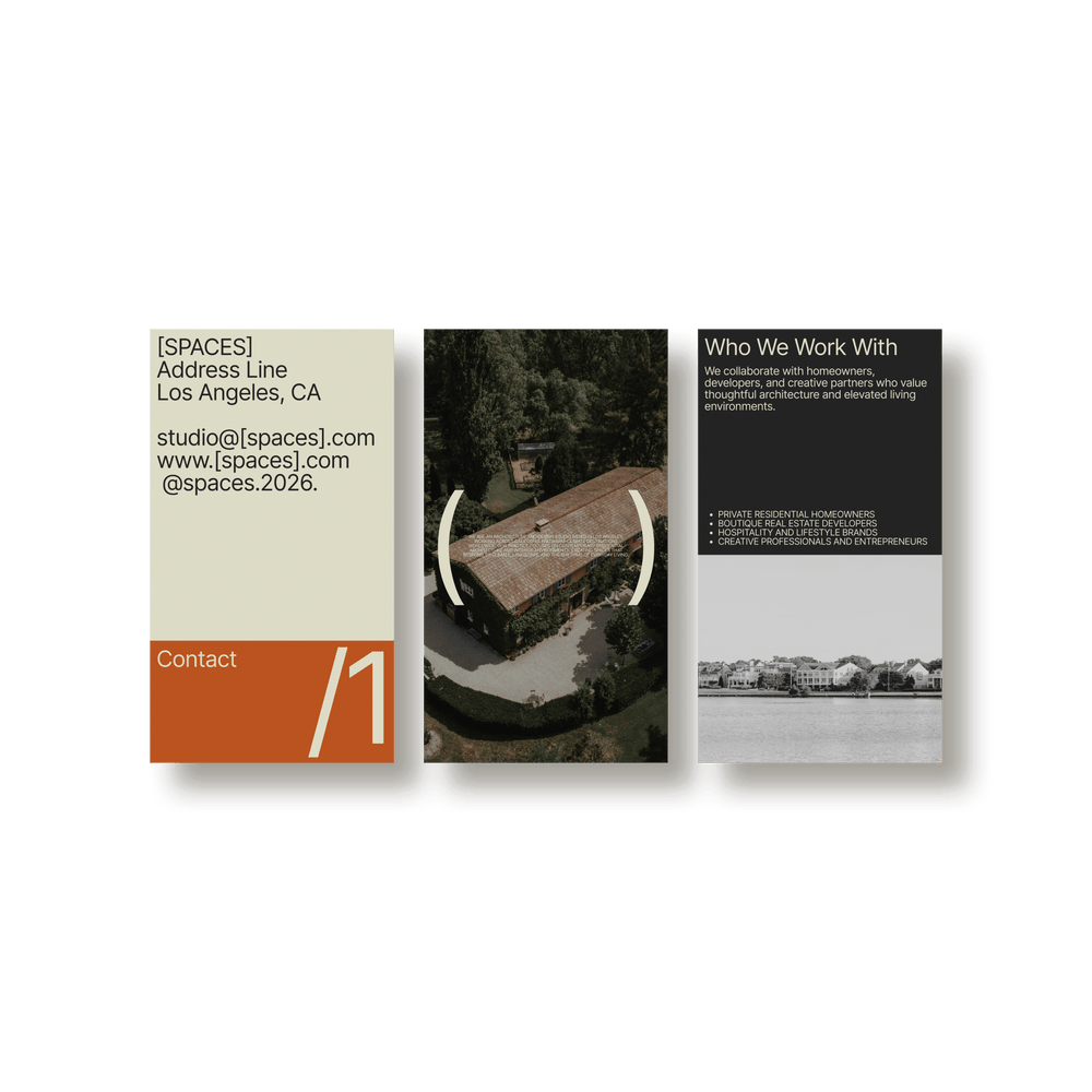 Spaces — Social Media Stories - Studio Standard