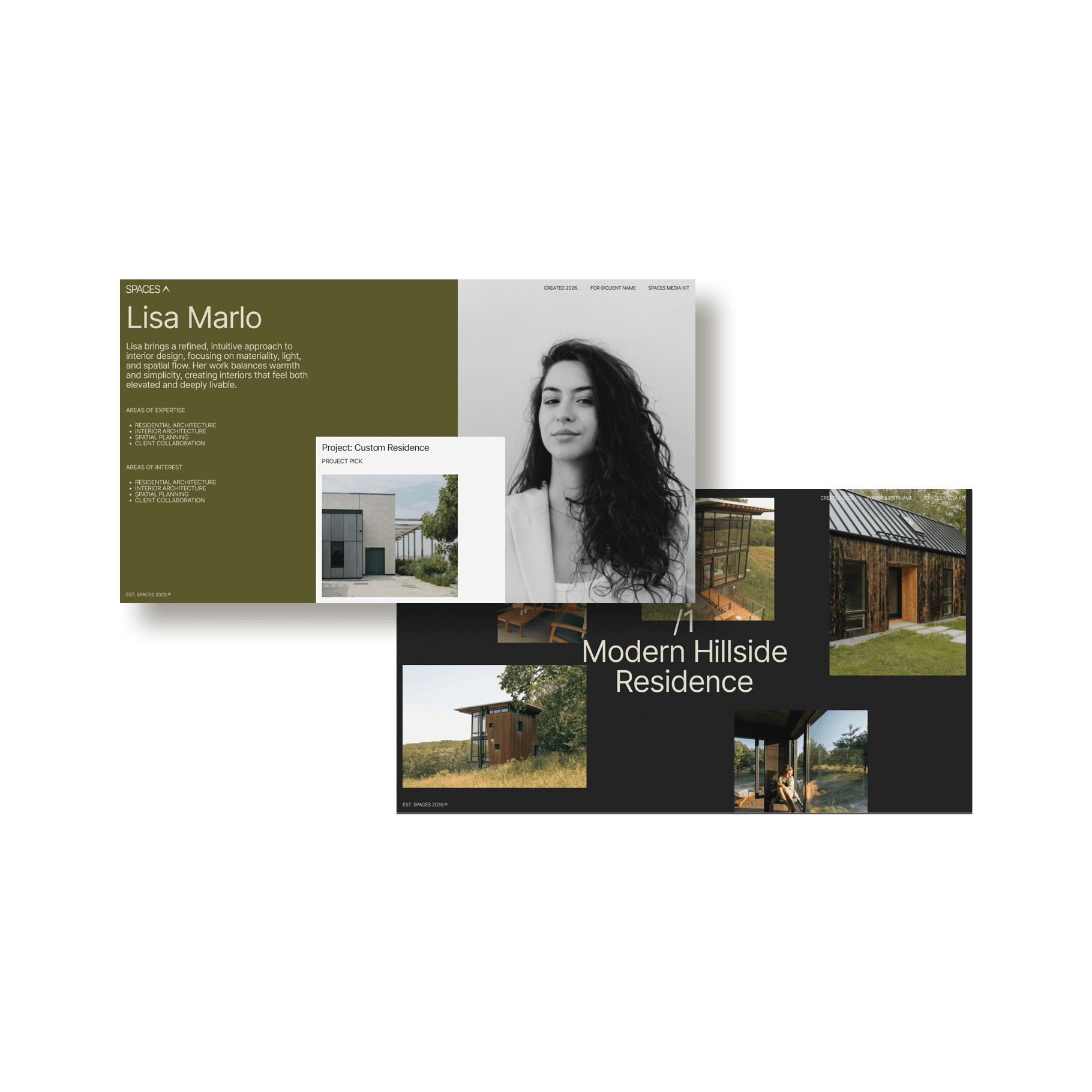 Spaces — Studio Media Kit Deck - Studio Standard