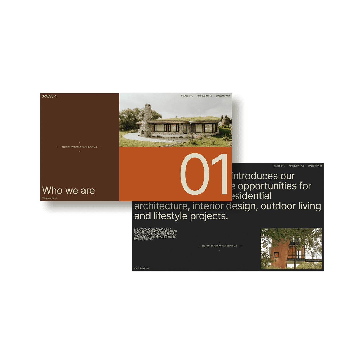 Spaces — Studio Media Kit Deck - Studio Standard