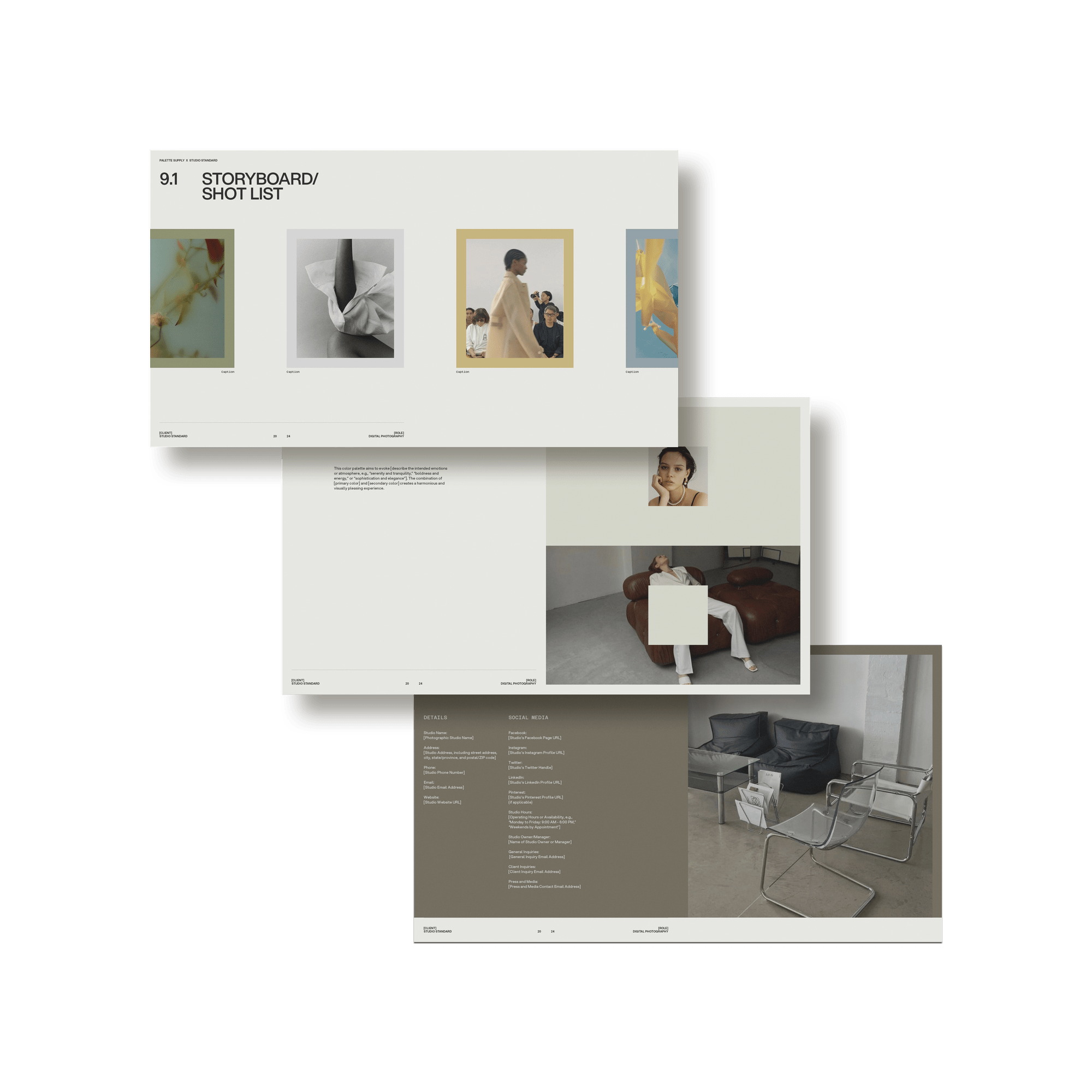 SS x Palette: Art Direction and Mood - Studio Standard