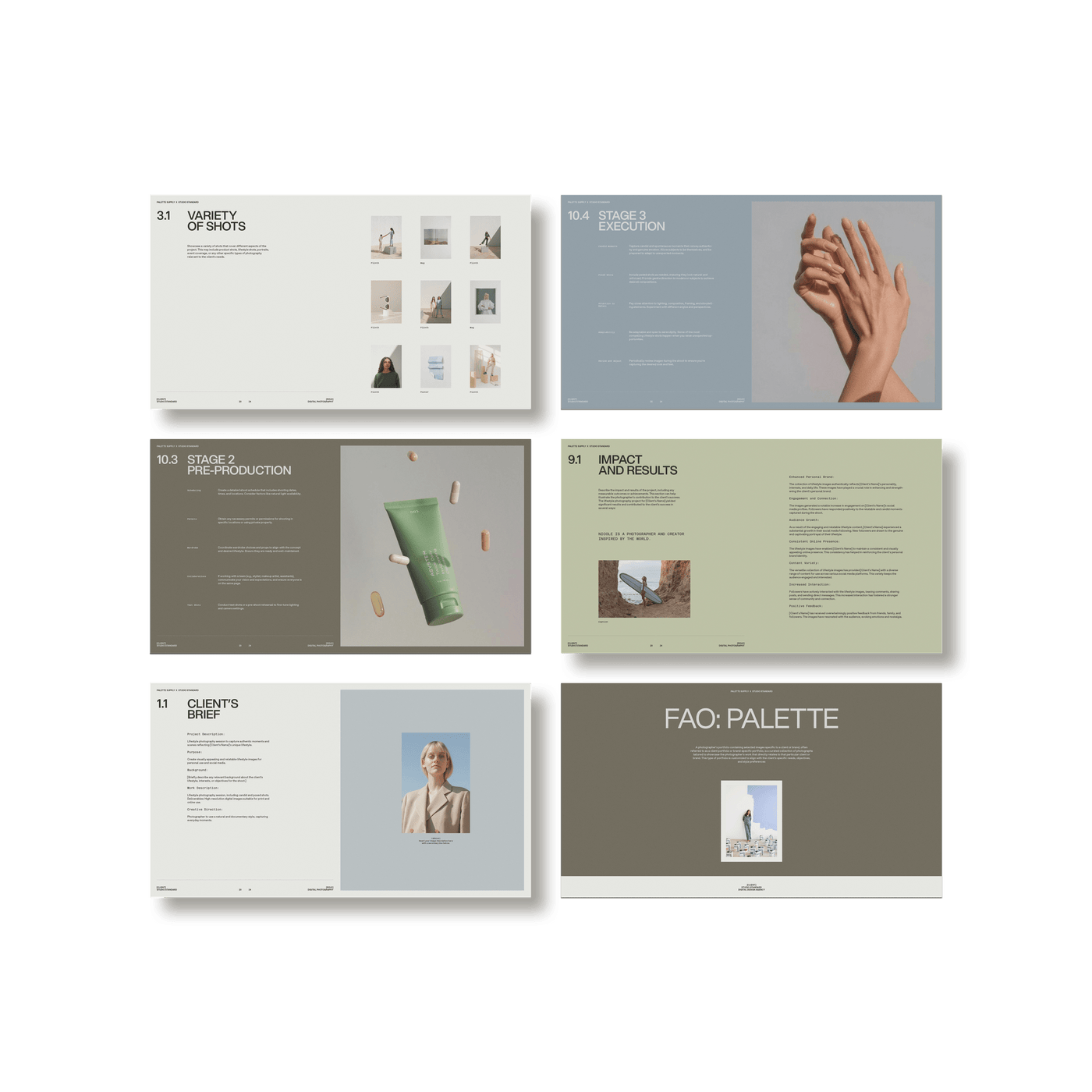 SS x Palette: Brand Specific Portfolio - Studio Standard