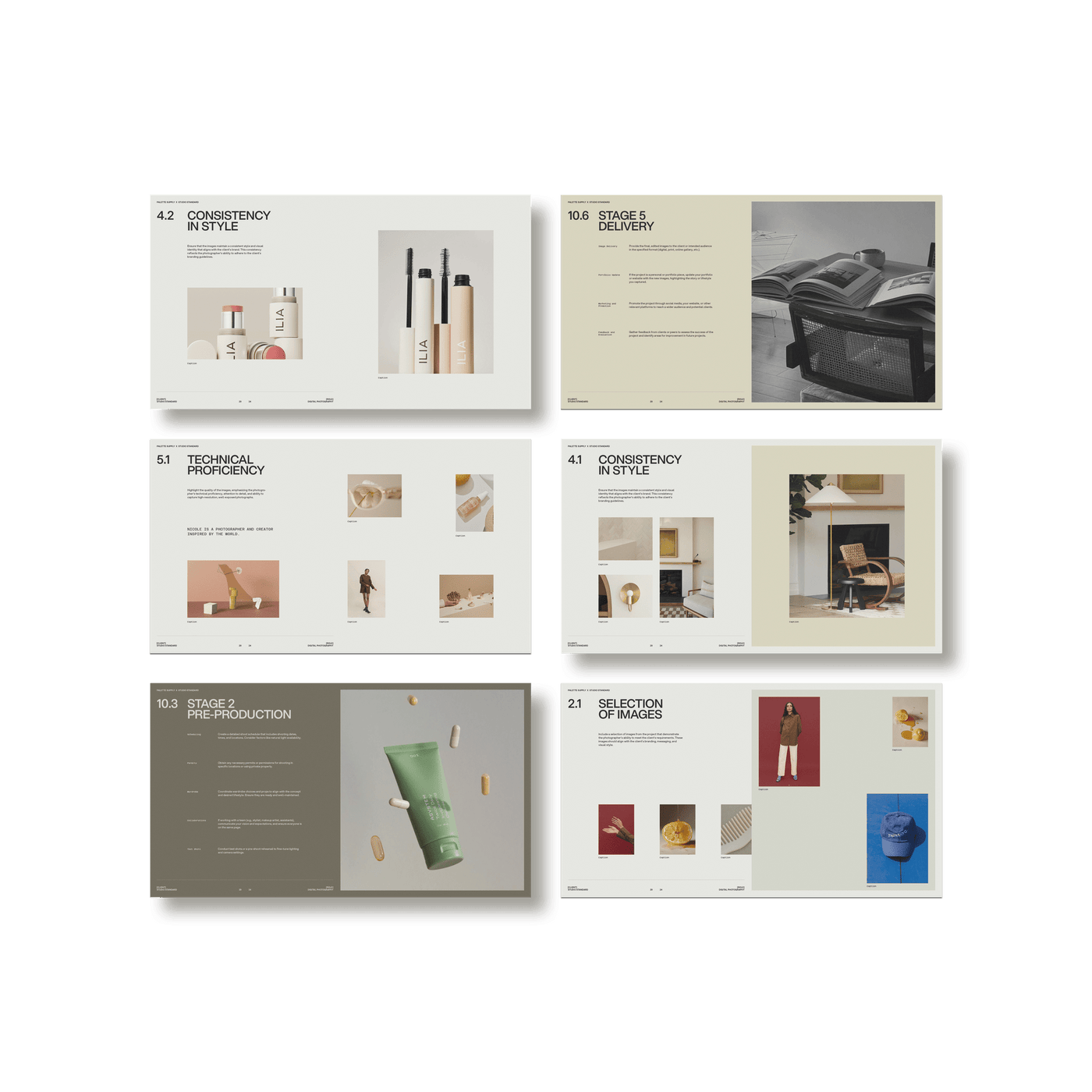 SS x Palette: Brand Specific Portfolio - Studio Standard