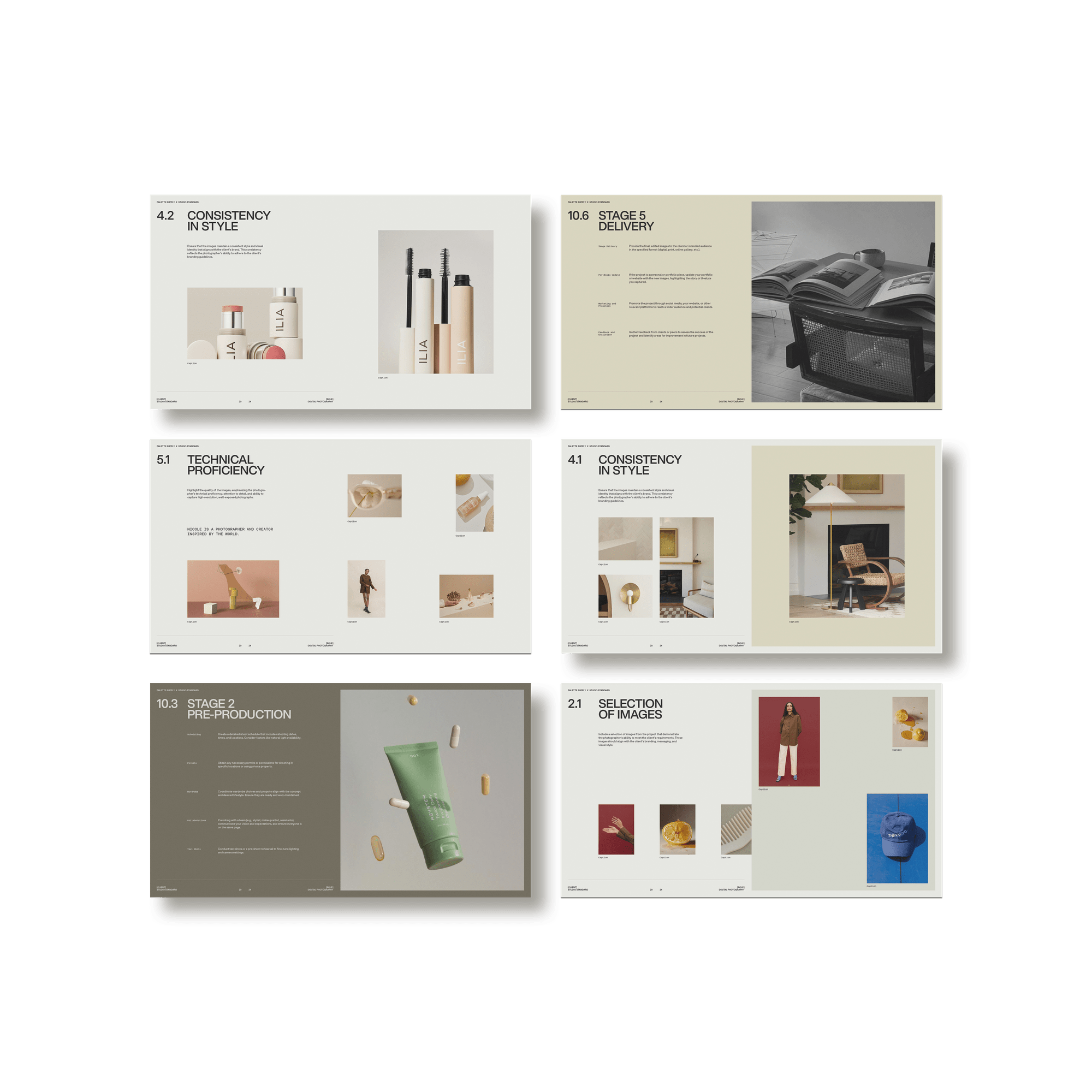 SS x Palette: Brand Specific Portfolio - Studio Standard