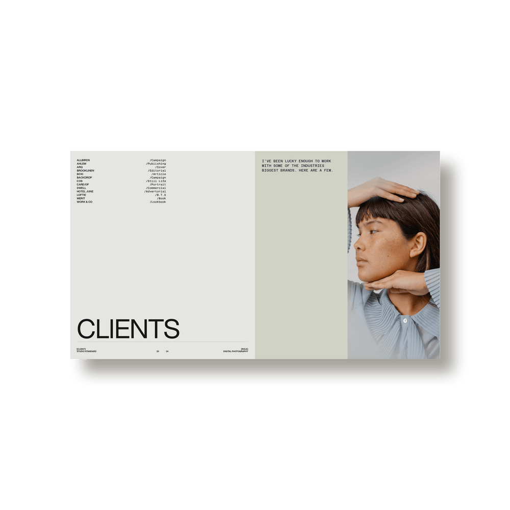 SS x Palette: Portfolio - Studio Standard