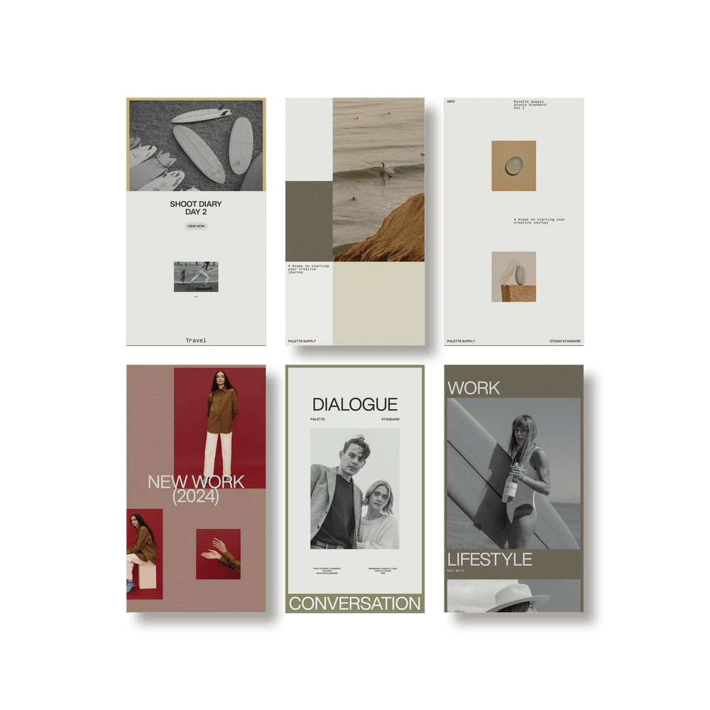 SS x Palette: Shoot Diary Stories - Studio Standard