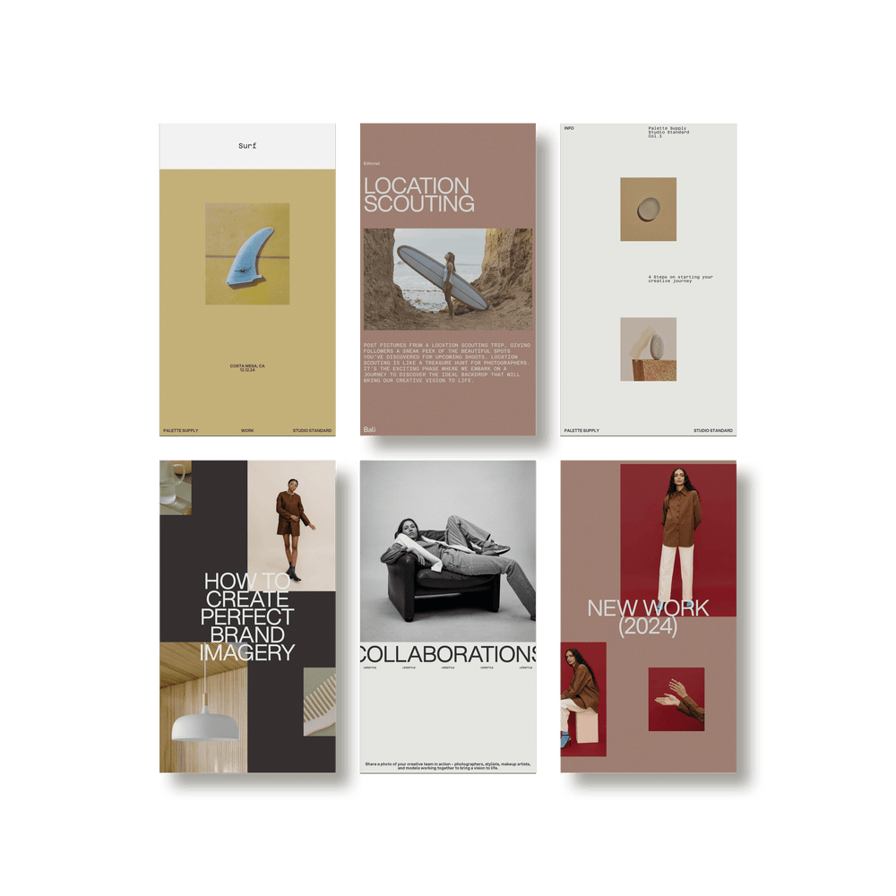 SS x Palette: Shoot Diary Stories - Studio Standard