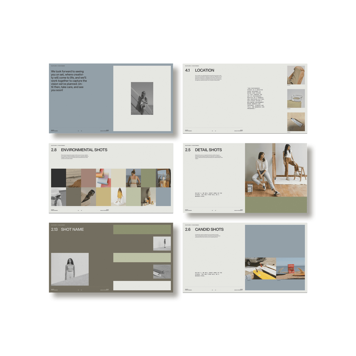 SS x Palette: Shot List - Studio Standard