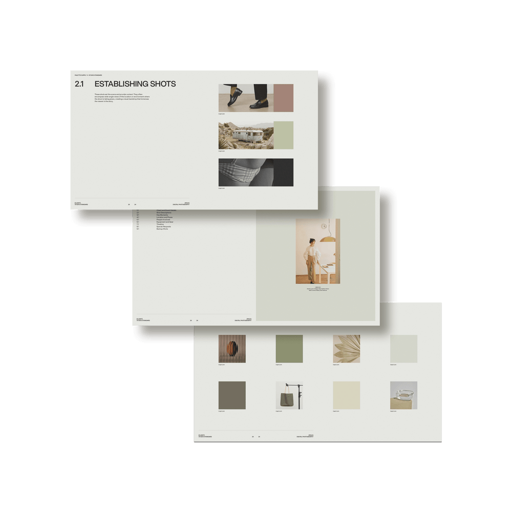 SS x Palette: Shot List - Studio Standard