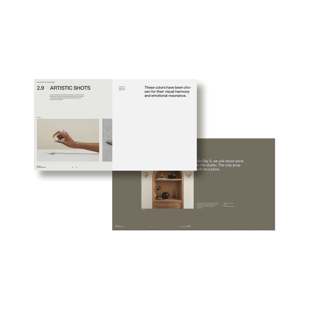 SS x Palette: Shot List - Studio Standard