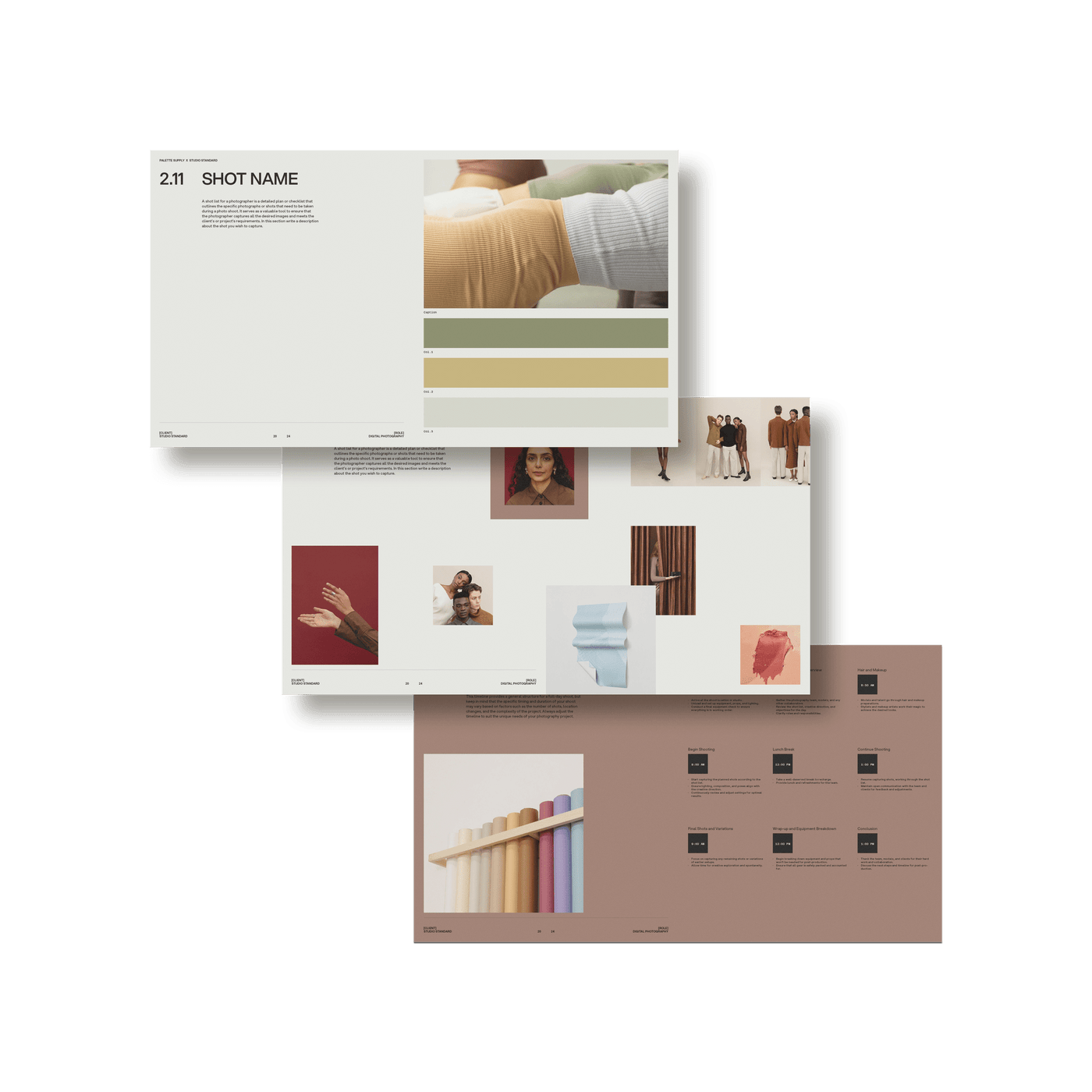 SS x Palette: Shot List - Studio Standard