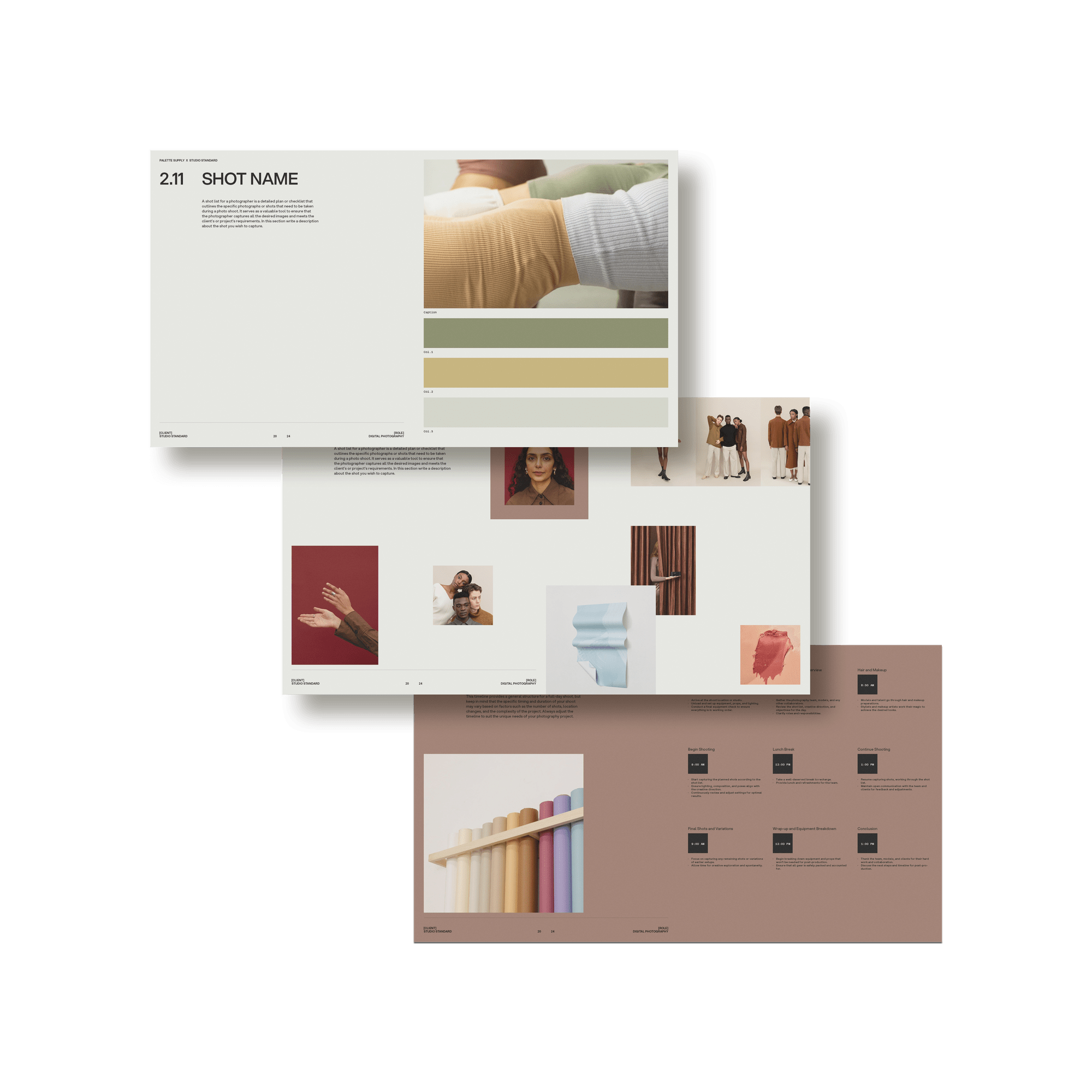 SS x Palette: Shot List - Studio Standard