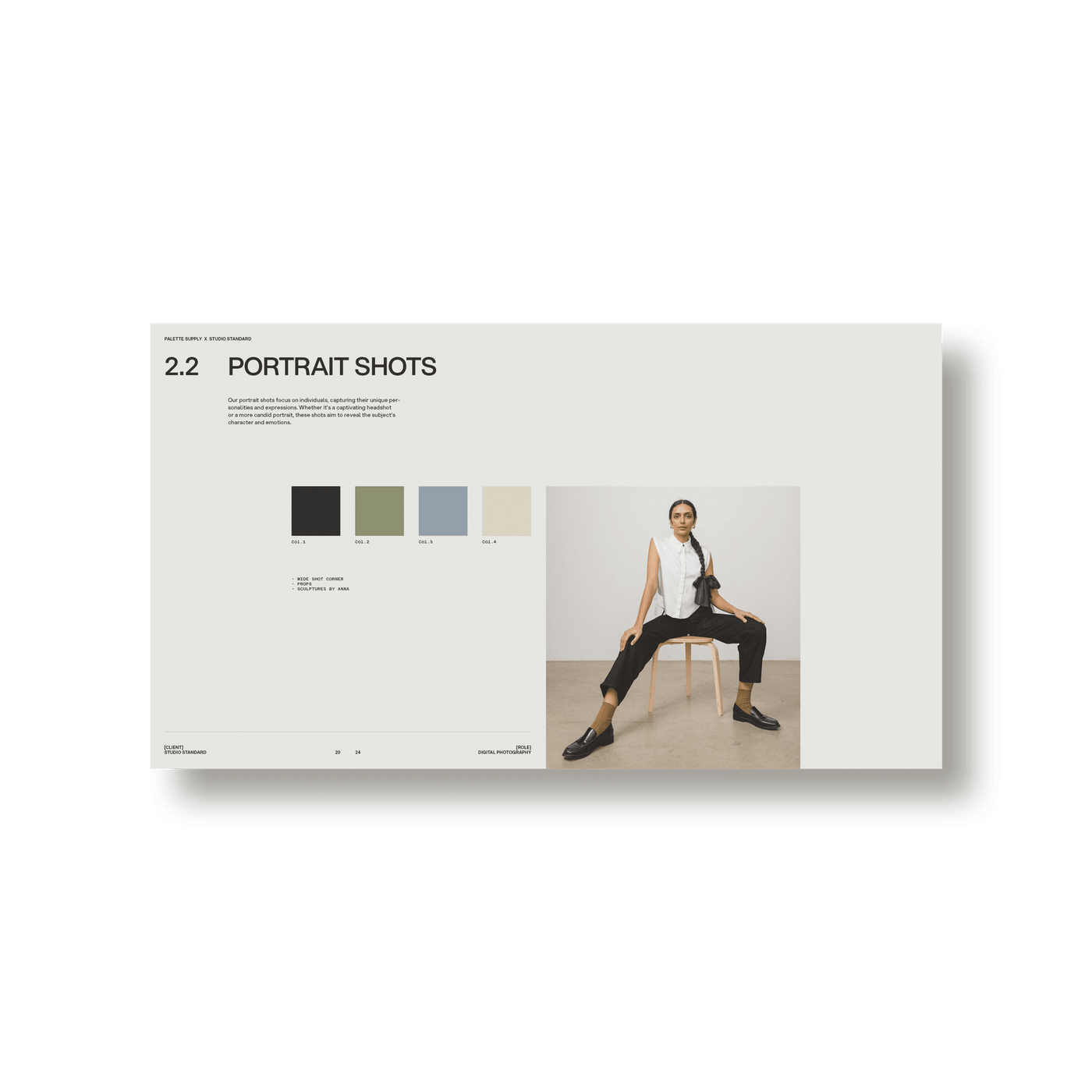 SS x Palette: Shot List - Studio Standard
