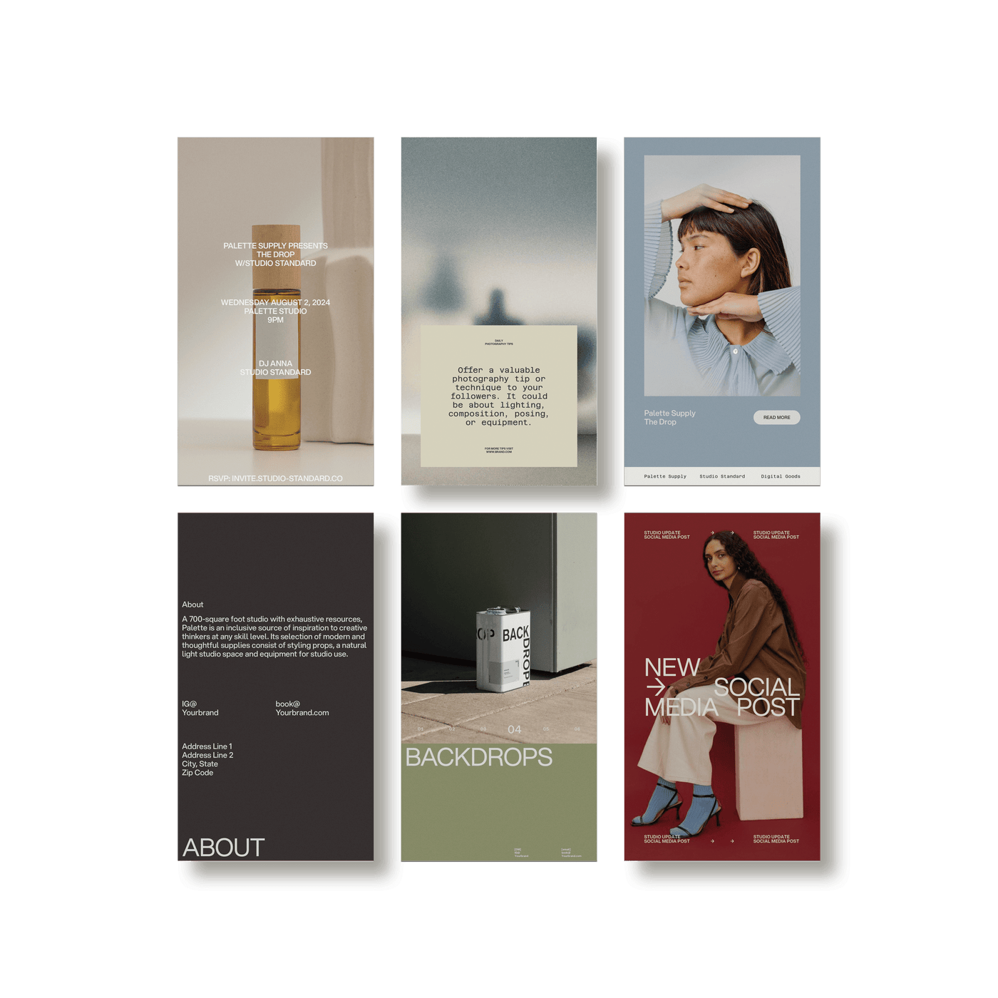 SS x Palette: Social Stories - Studio Standard