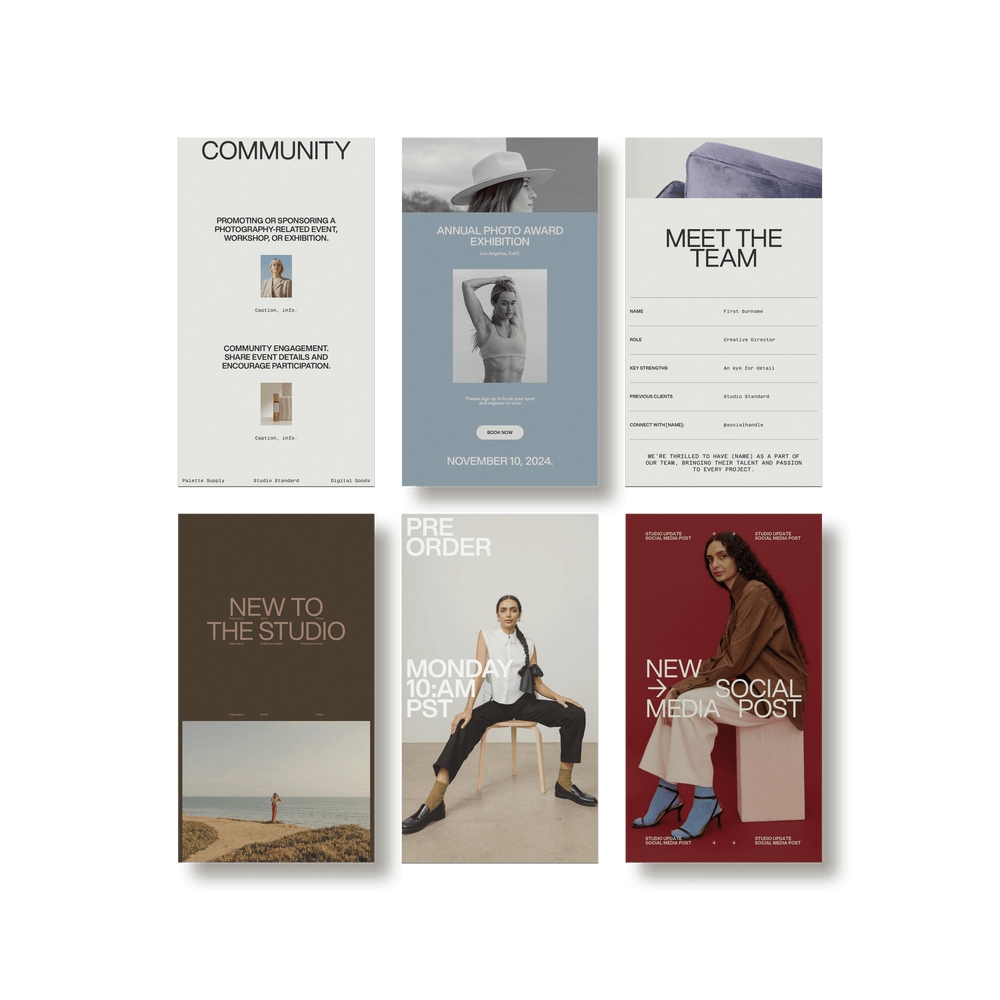 SS x Palette: Social Stories - Studio Standard
