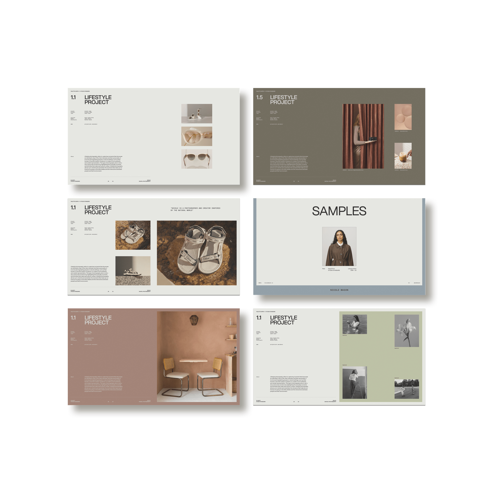 SS x Palette: Subject Specific Portfolio - Studio Standard