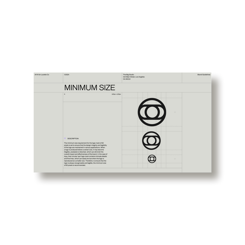 Studio Standard Aiya Brand Guidelines 05 Layout01 Single