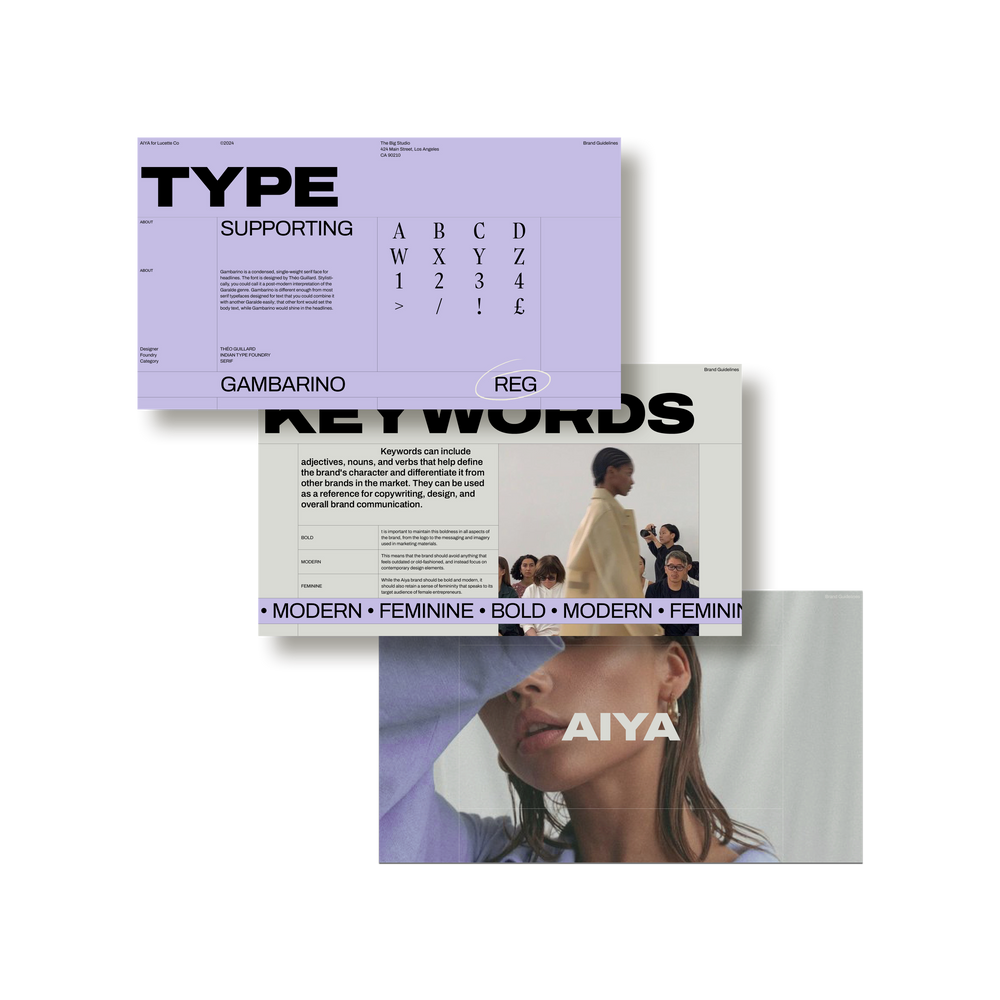 Studio Standard Aiya Brand Guidelines 07 Layout03 Multi3