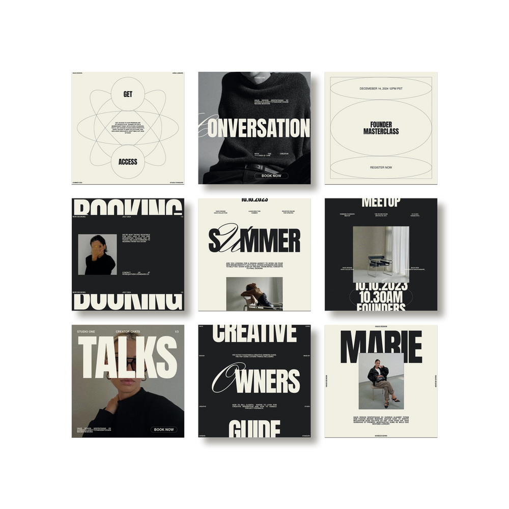 Studio Standard Haus Social Media Kit Ii 07 Layout03 Multi9