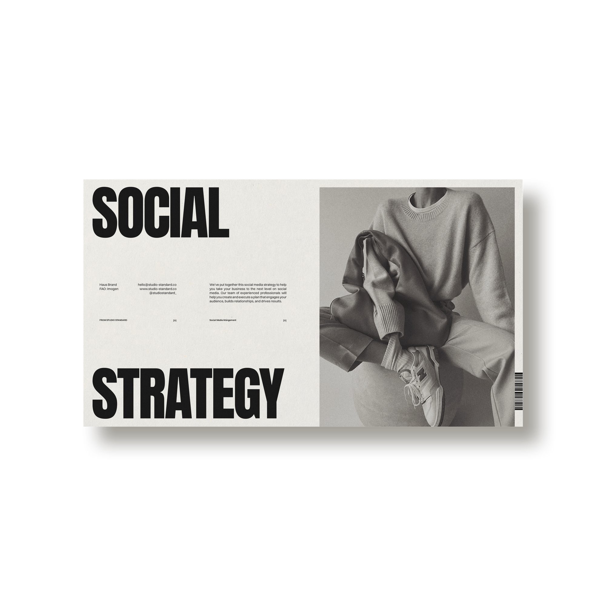 Studio Standard Haus Social Media Manager Kit 01 Layout01 Single