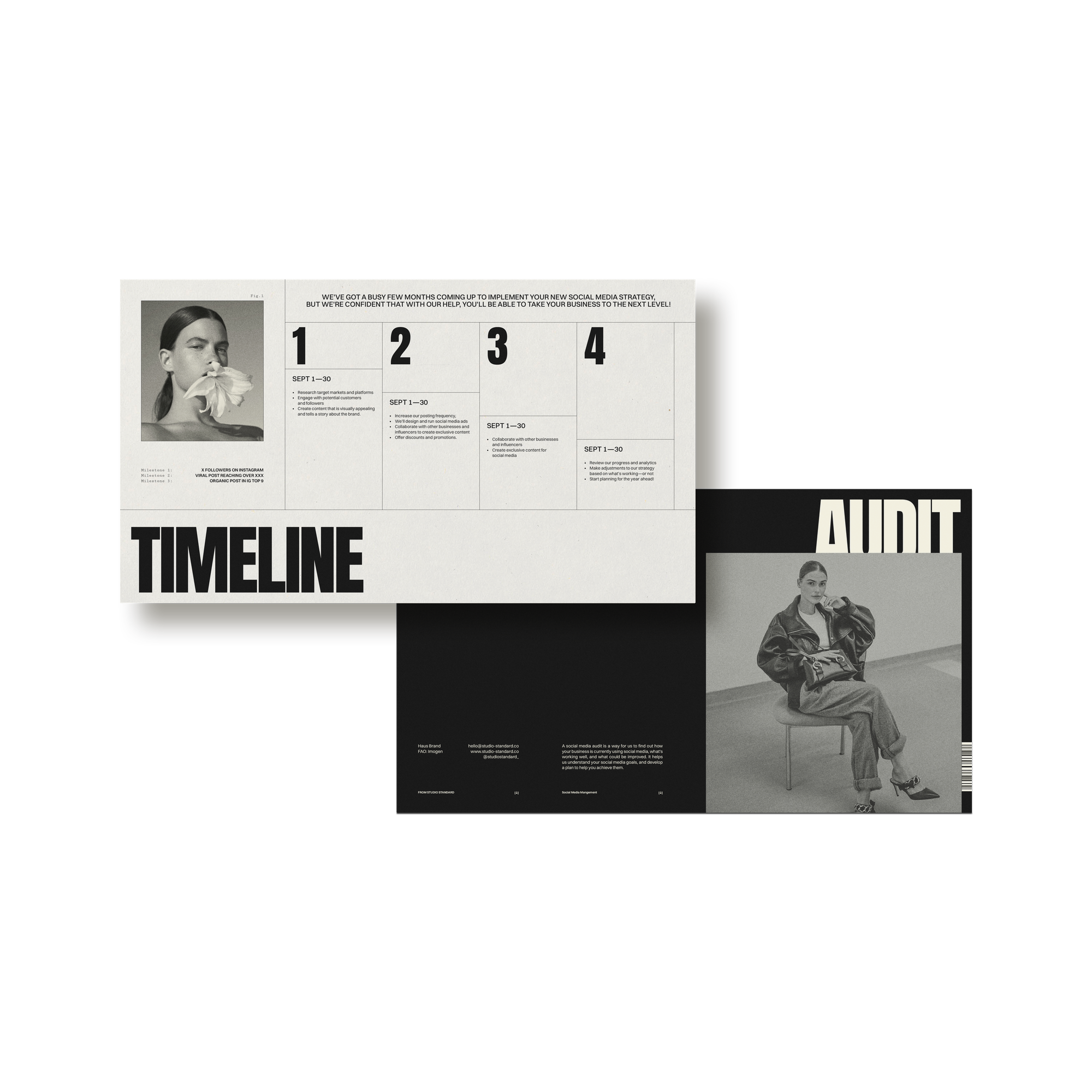 Studio Standard Haus Social Media Manager Kit 02 Layout02 Double