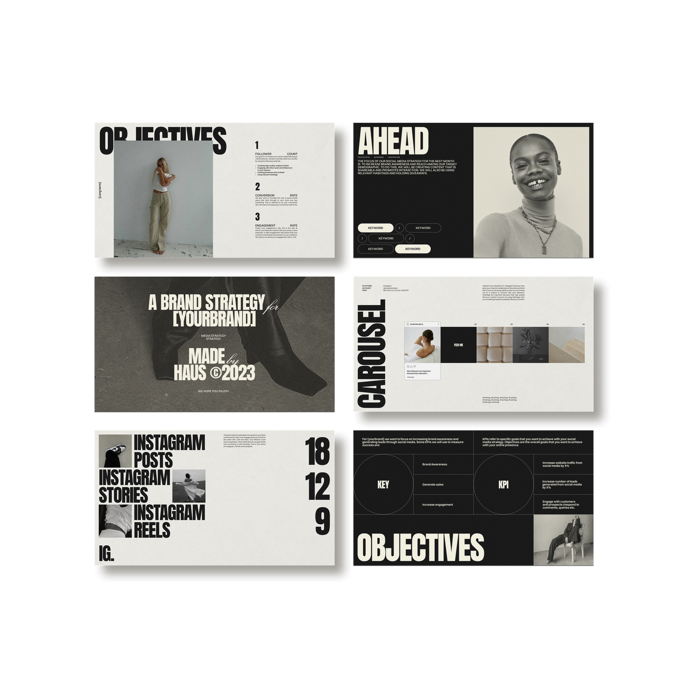 Studio Standard Haus Social Media Manager Kit 04 Layout04 Multi6