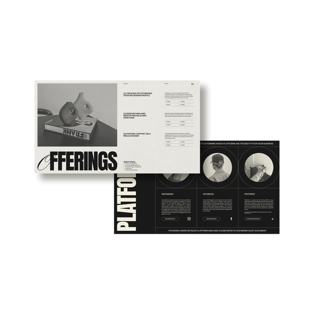 Studio Standard Haus Social Media Manager Kit 06 Layout02 Double